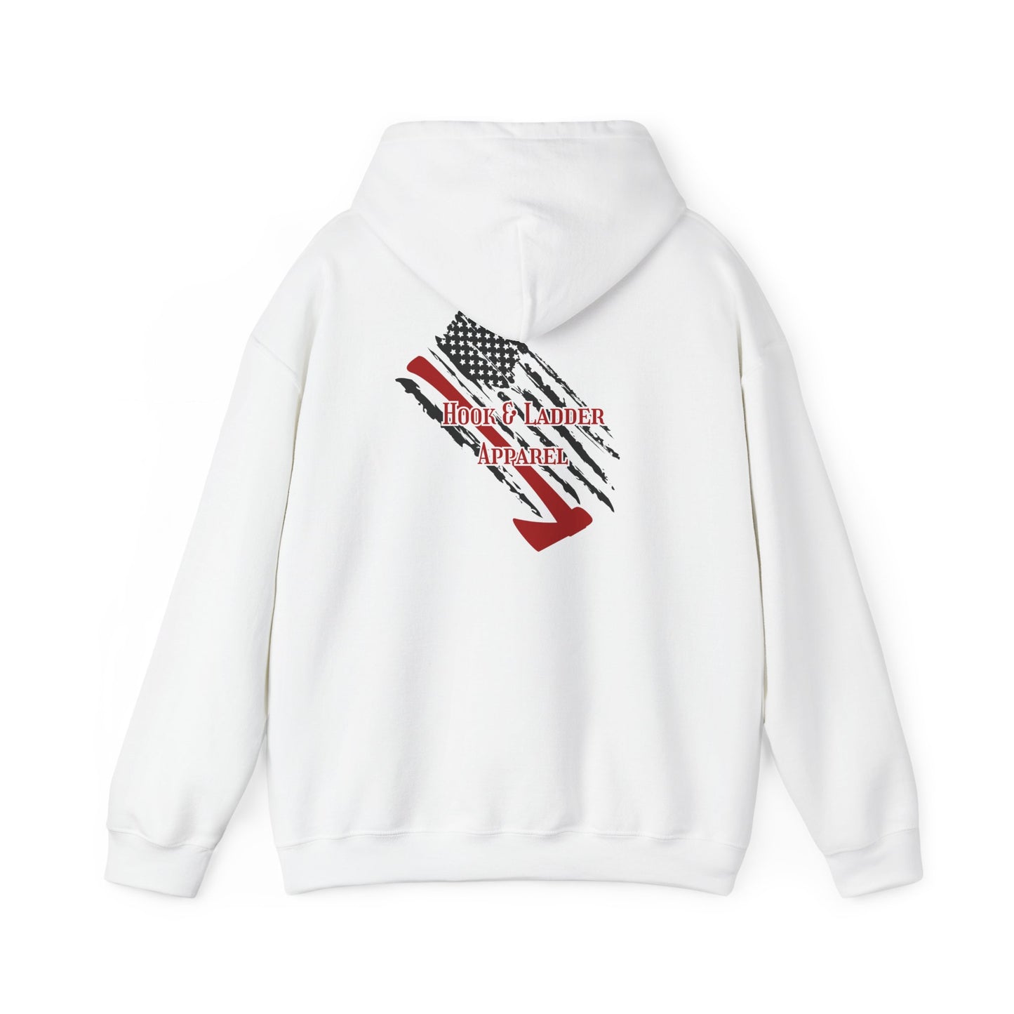 Firefighter Axe Flag Hoodie - Unisex