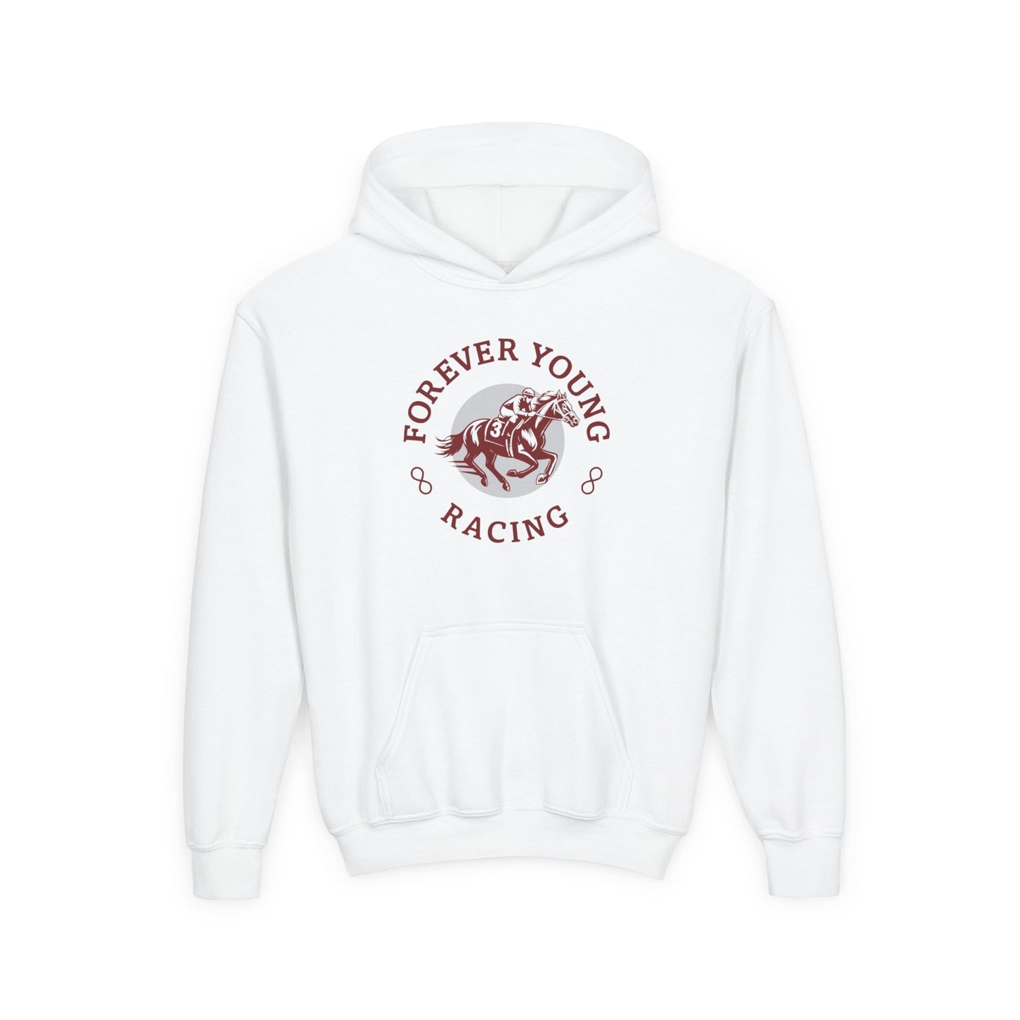 Forever Young Racing Youth Hooded Sweatshirt