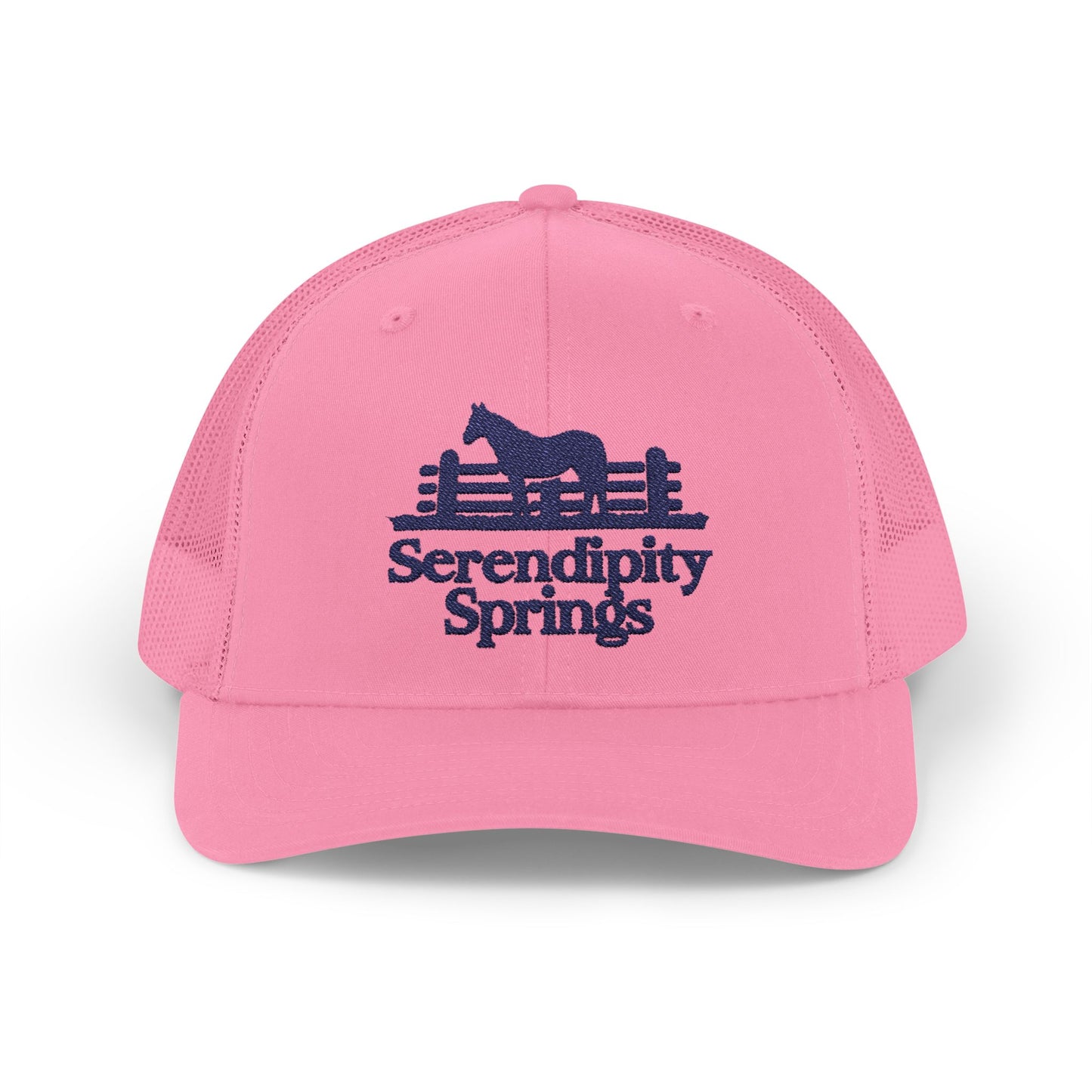 Serendipity Springs Farm Snapback Embroidery Trucker Cap