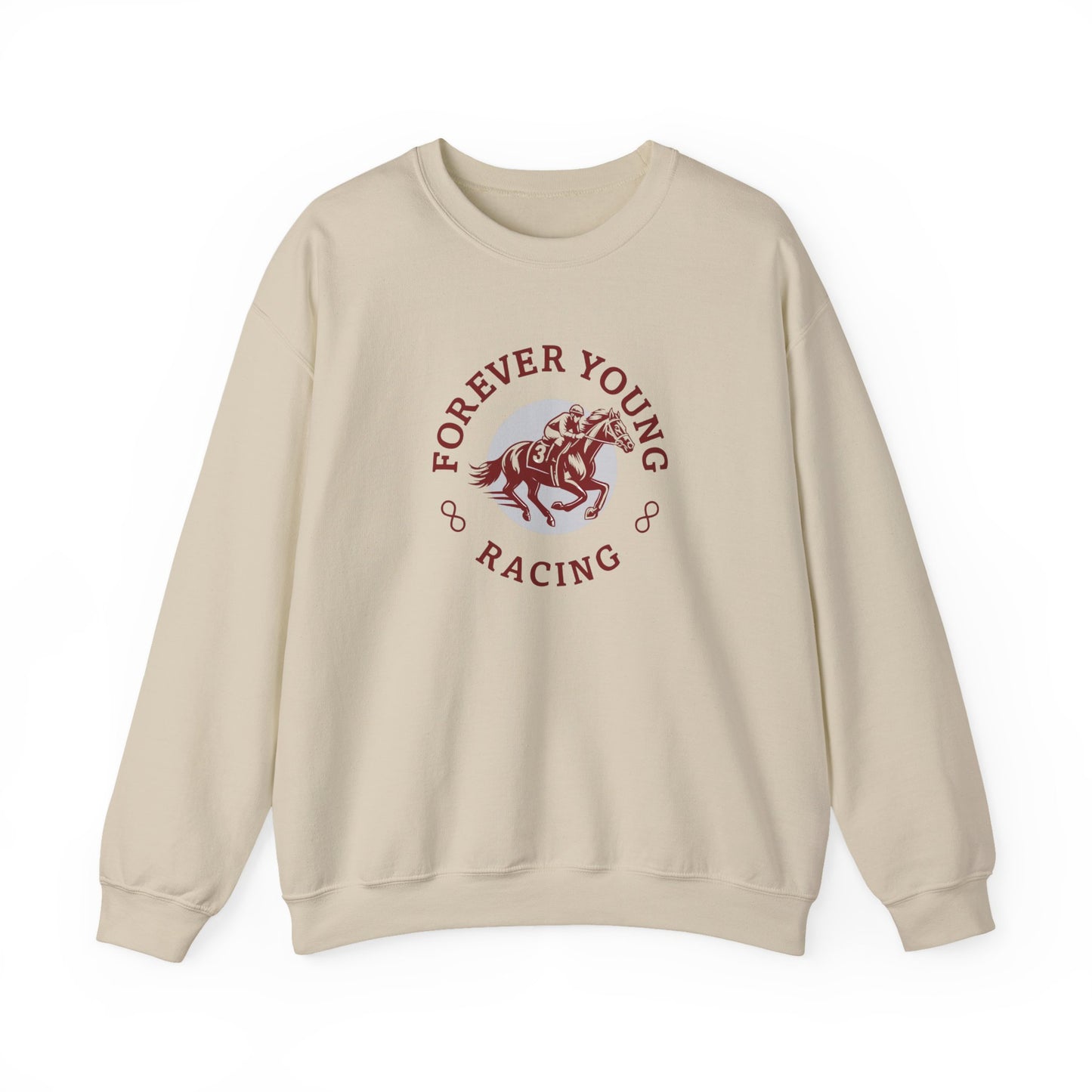 Forever Young Racing Unisex Crewneck Sweatshirt