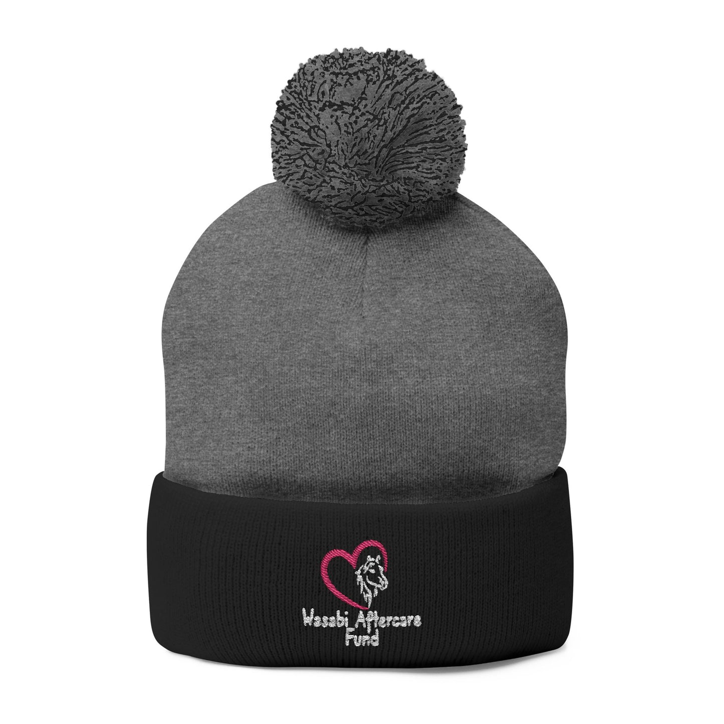 Wasabi Aftercare Fund Pom-Pom Knit Cap