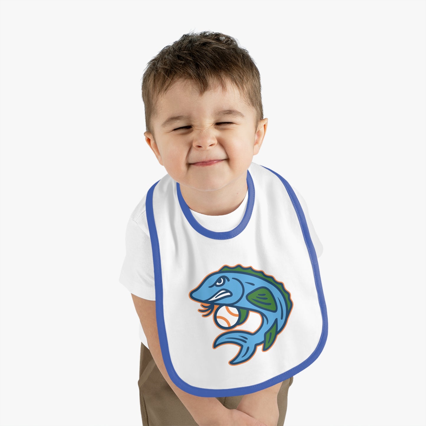 Augusta Surgin Sturgeon Baseball Team Baby Bib