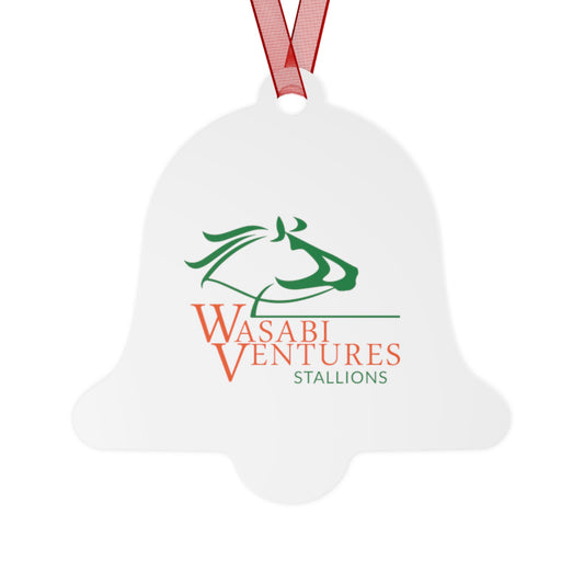 Wasabi Ventures Stallions Metal Ornaments