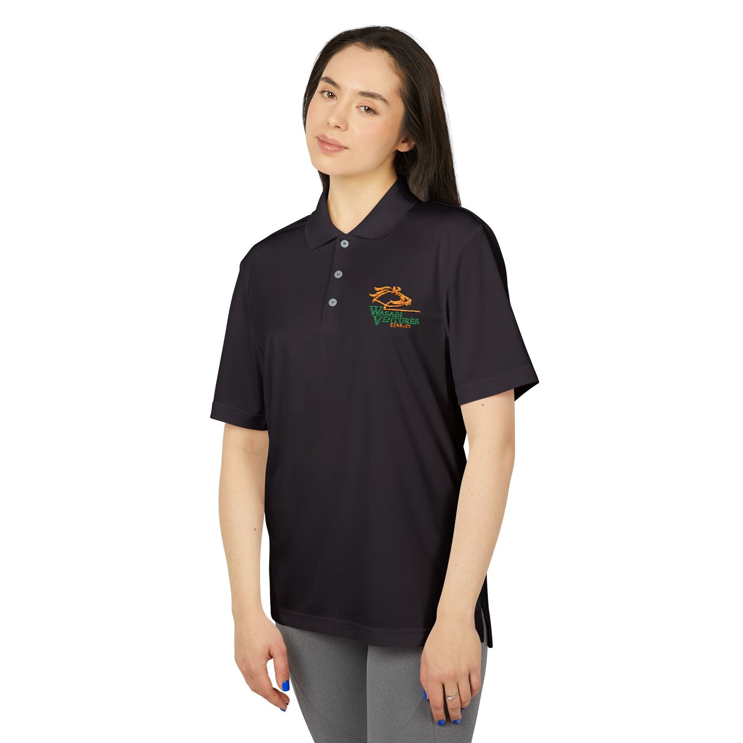 Wasabi Ventures Stables Adidas Unisex Performance Polo