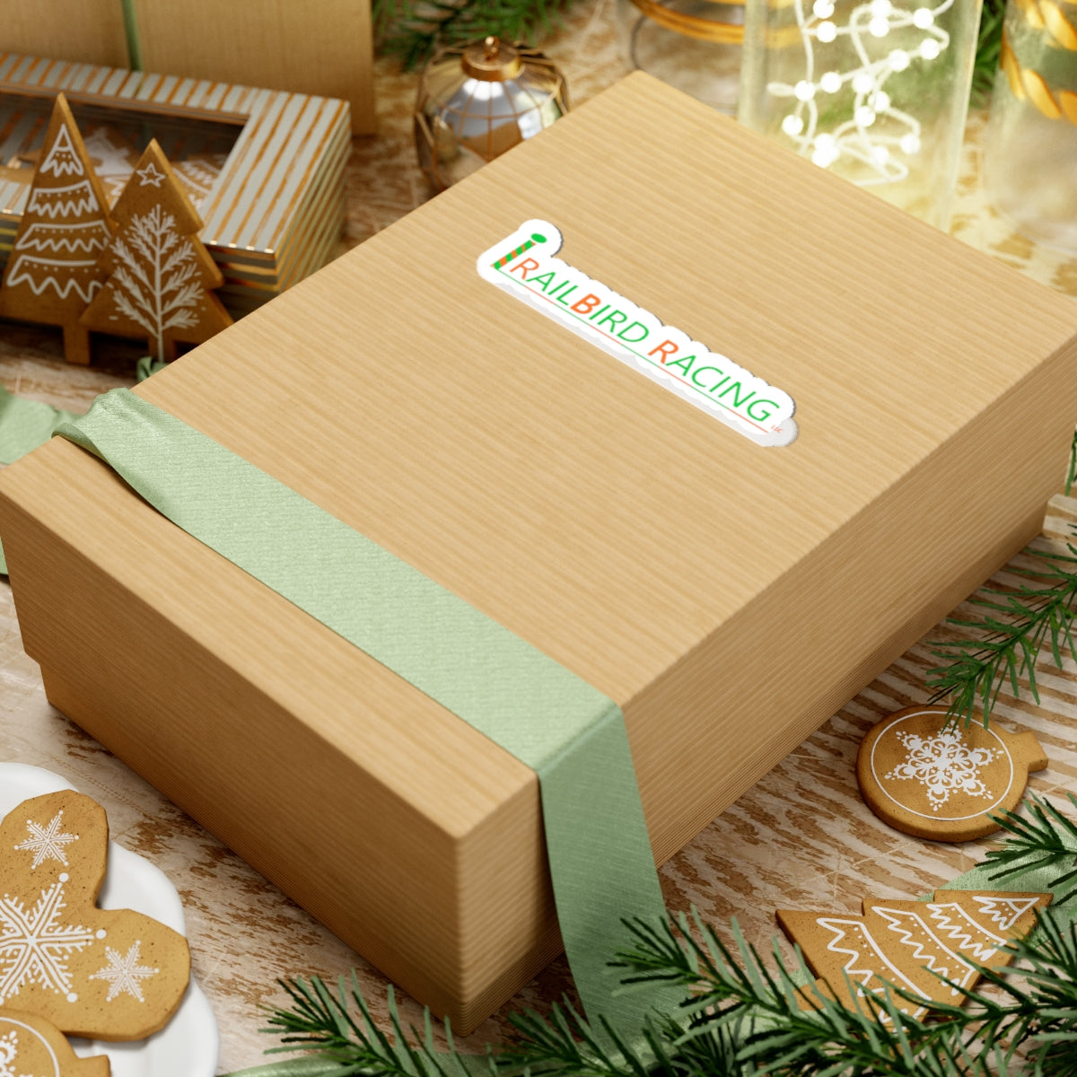 Railbird Racing Kiss-Cut Stickers (Full-Logo)