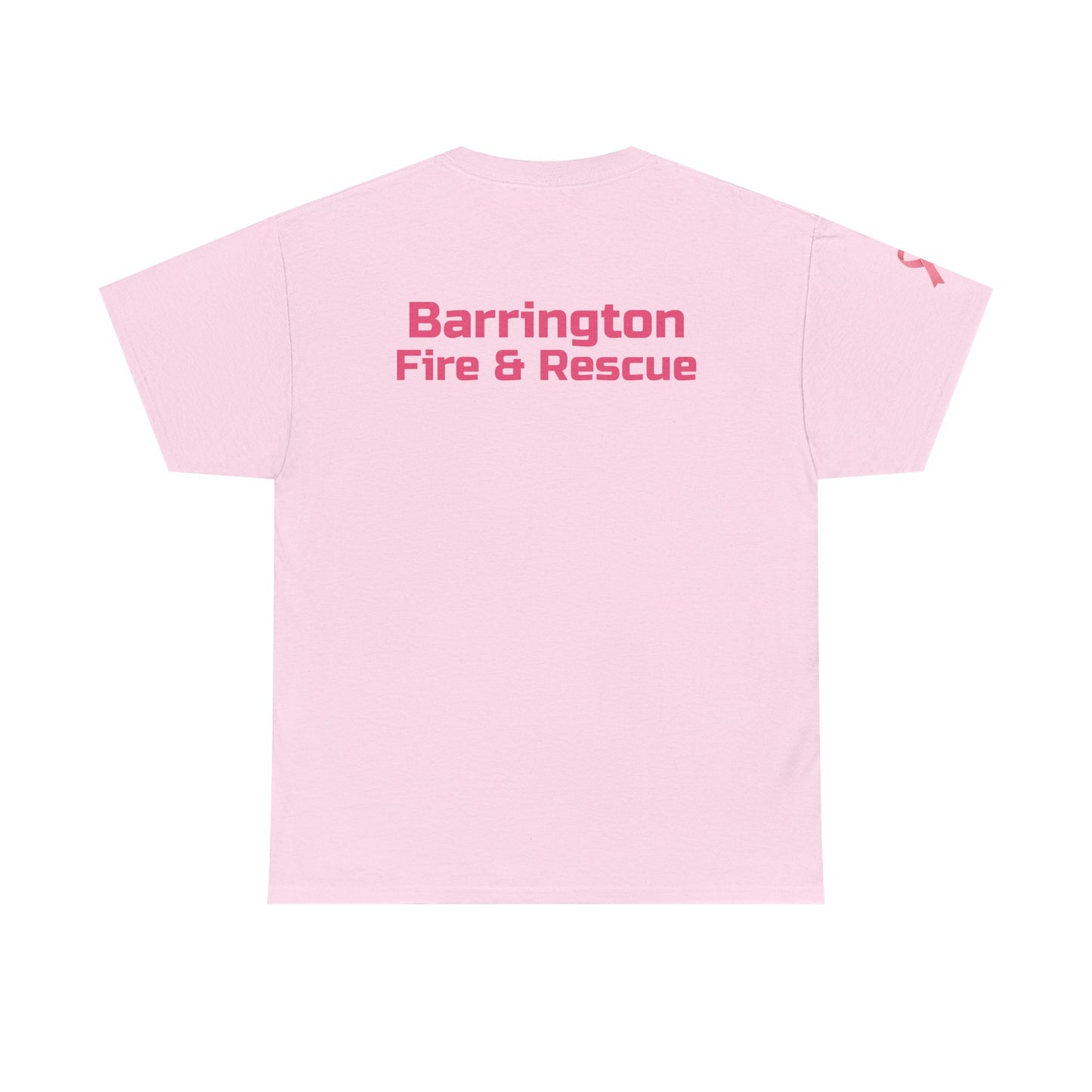 Barrington Fire & Rescue Bulldog T-Shirt - Breast Cancer Awareness