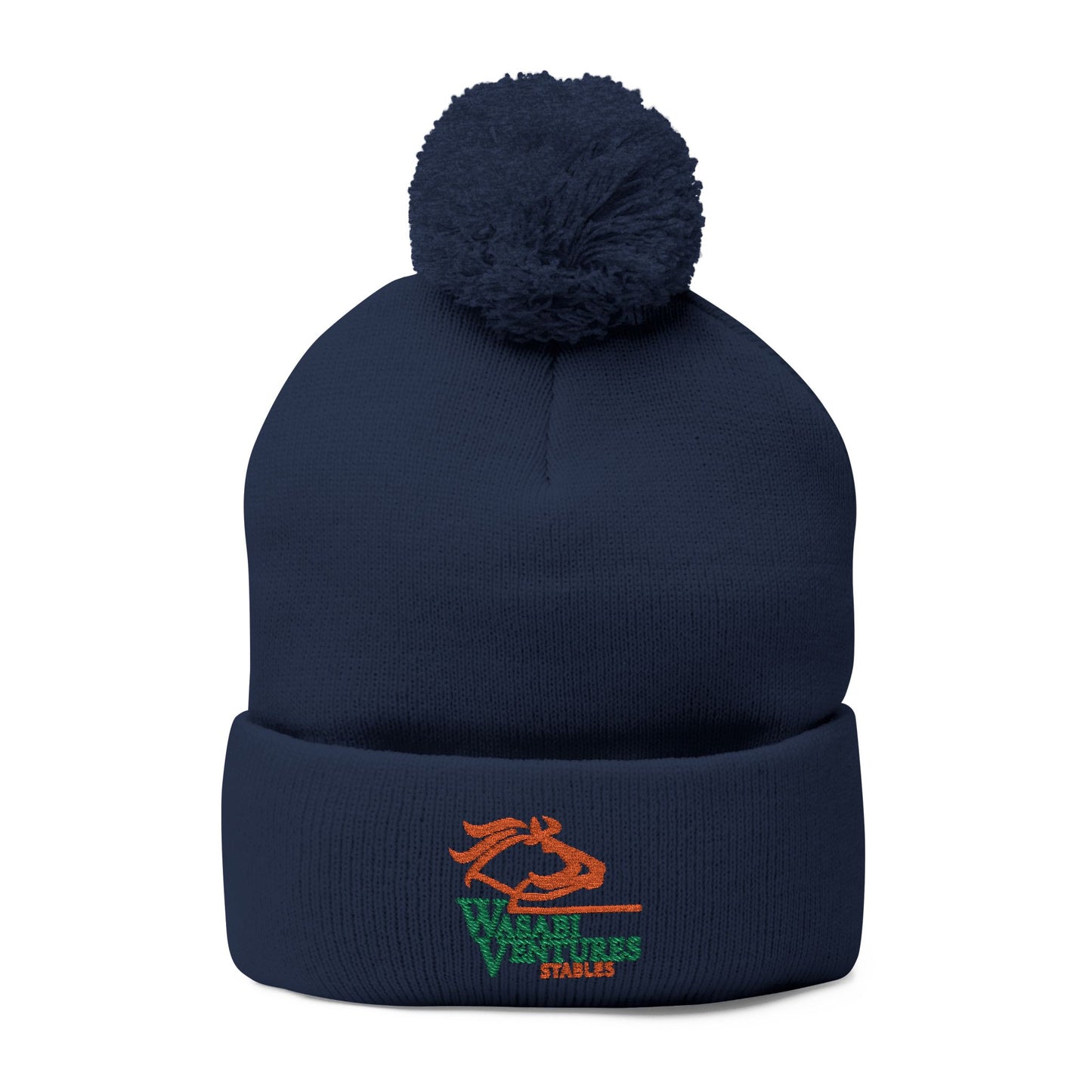 Wasabi Ventures Stables Pom-Pom Knit Cap