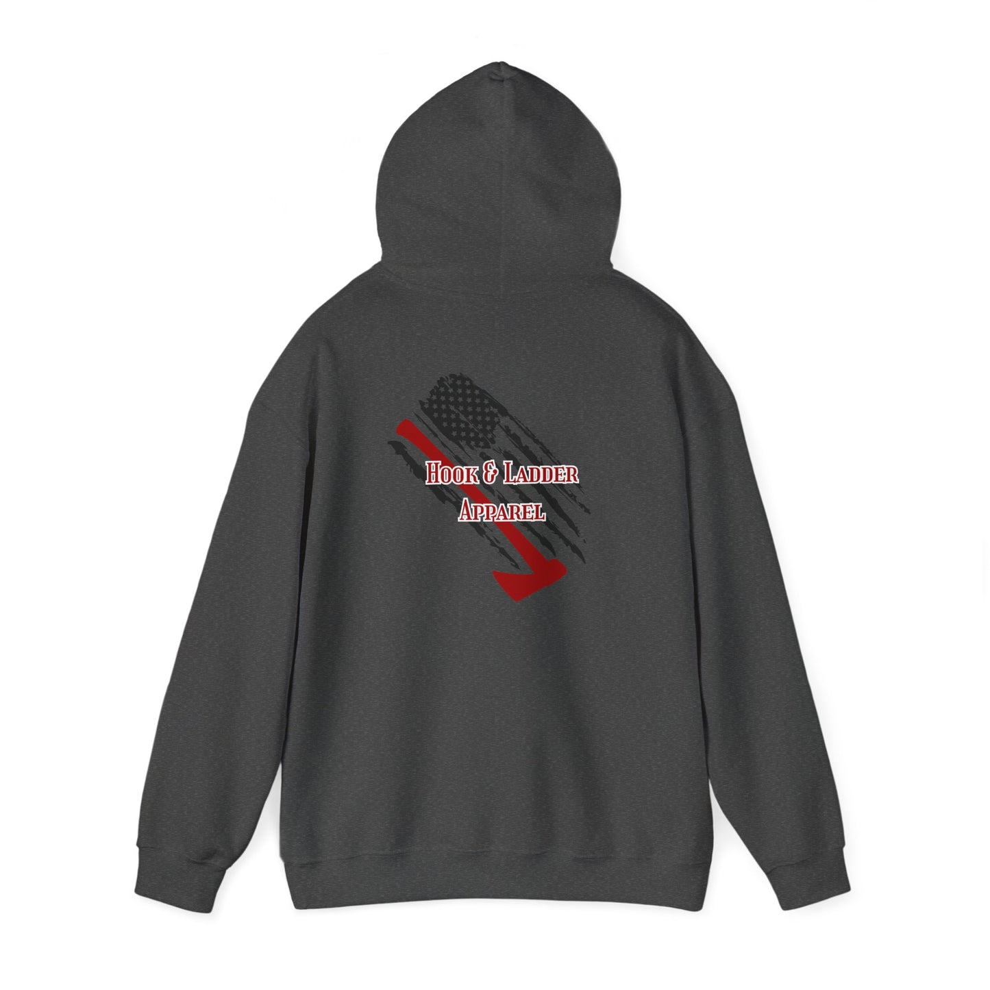 Firefighter Axe Flag Hoodie - Unisex