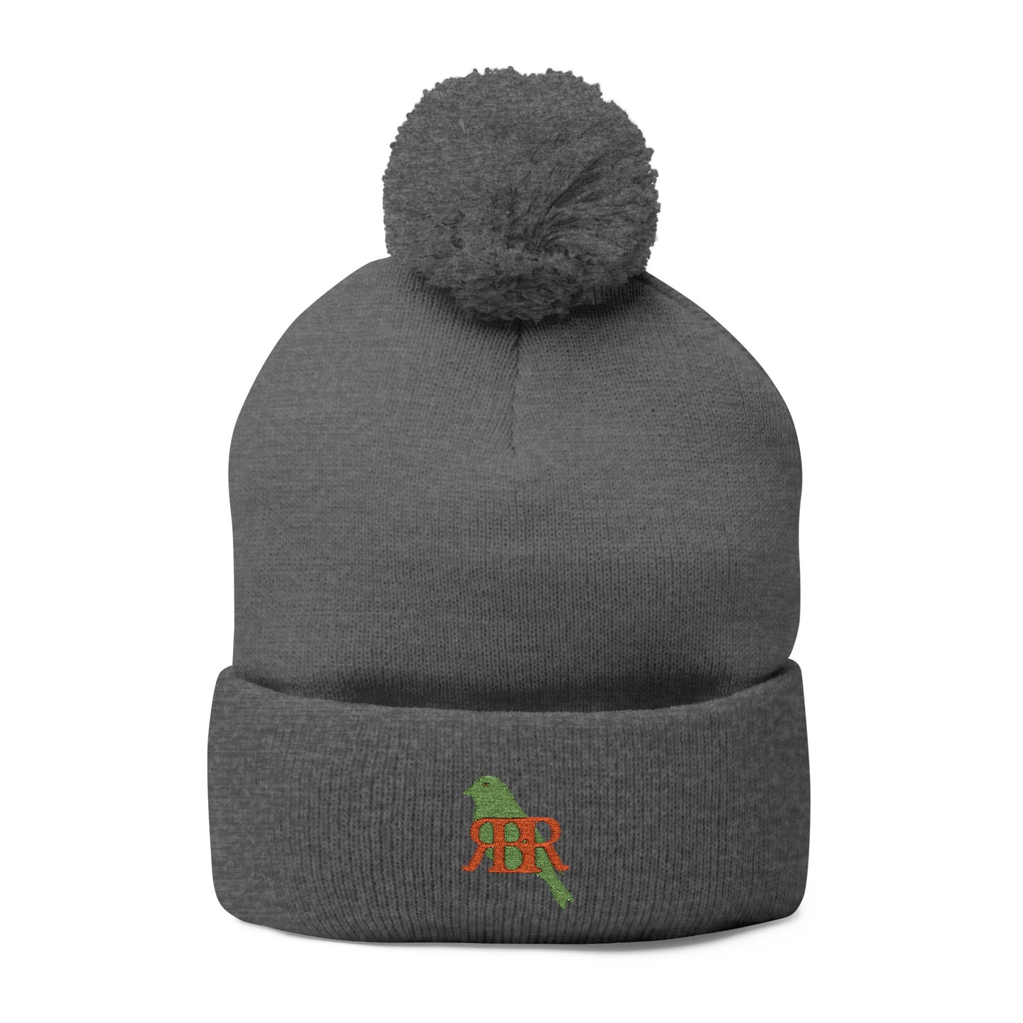 Railbird Racing Pom-Pom Knit Cap