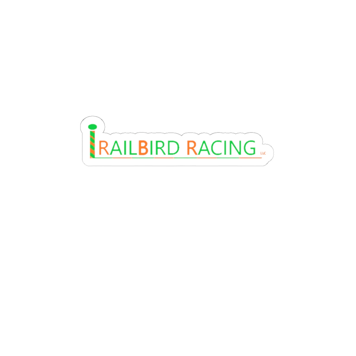 Railbird Racing Kiss-Cut Stickers (Full-Logo)