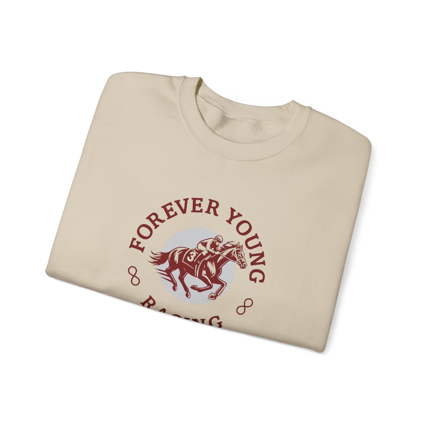 Forever Young Racing Unisex Crewneck Sweatshirt