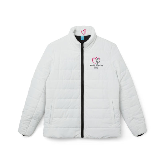 Wasabi Aftercare Fund Women’s Puffer Jacket (White)