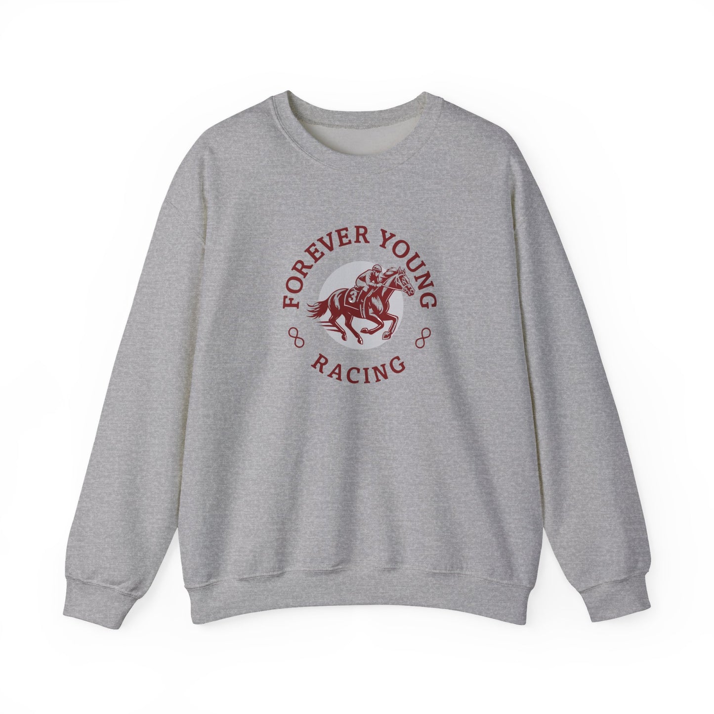 Forever Young Racing Unisex Crewneck Sweatshirt