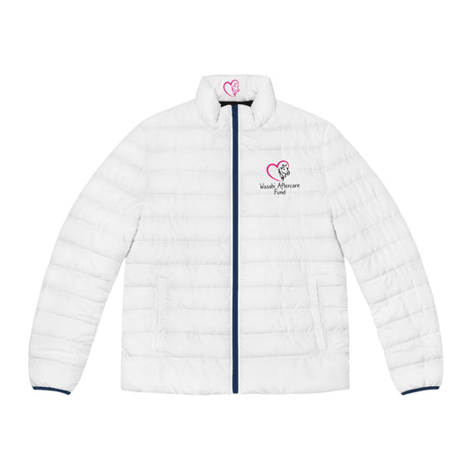 Wasabi Aftercare Fund Men's Puffer Jacket (White)