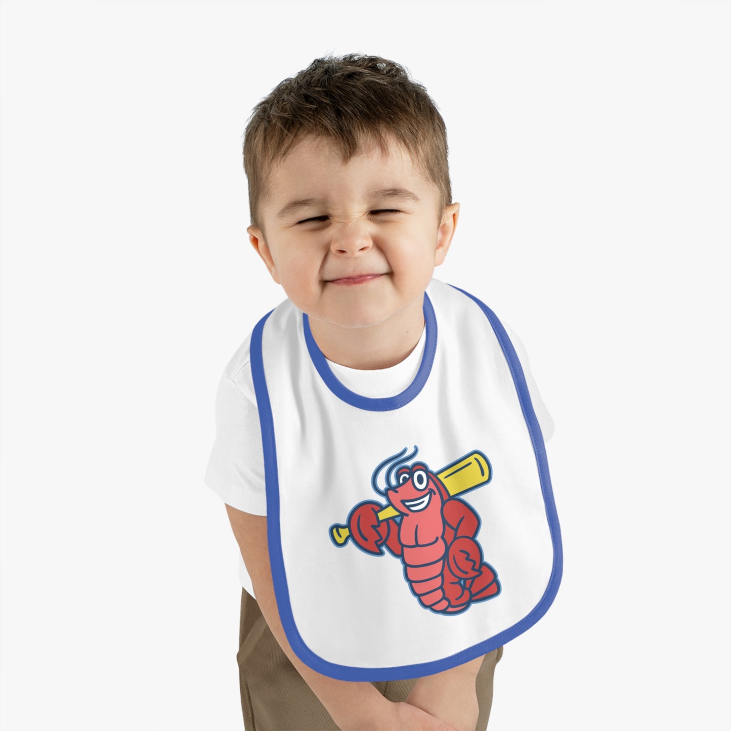 Old Orchard Beach Bugs Baseball Team Baby Bib