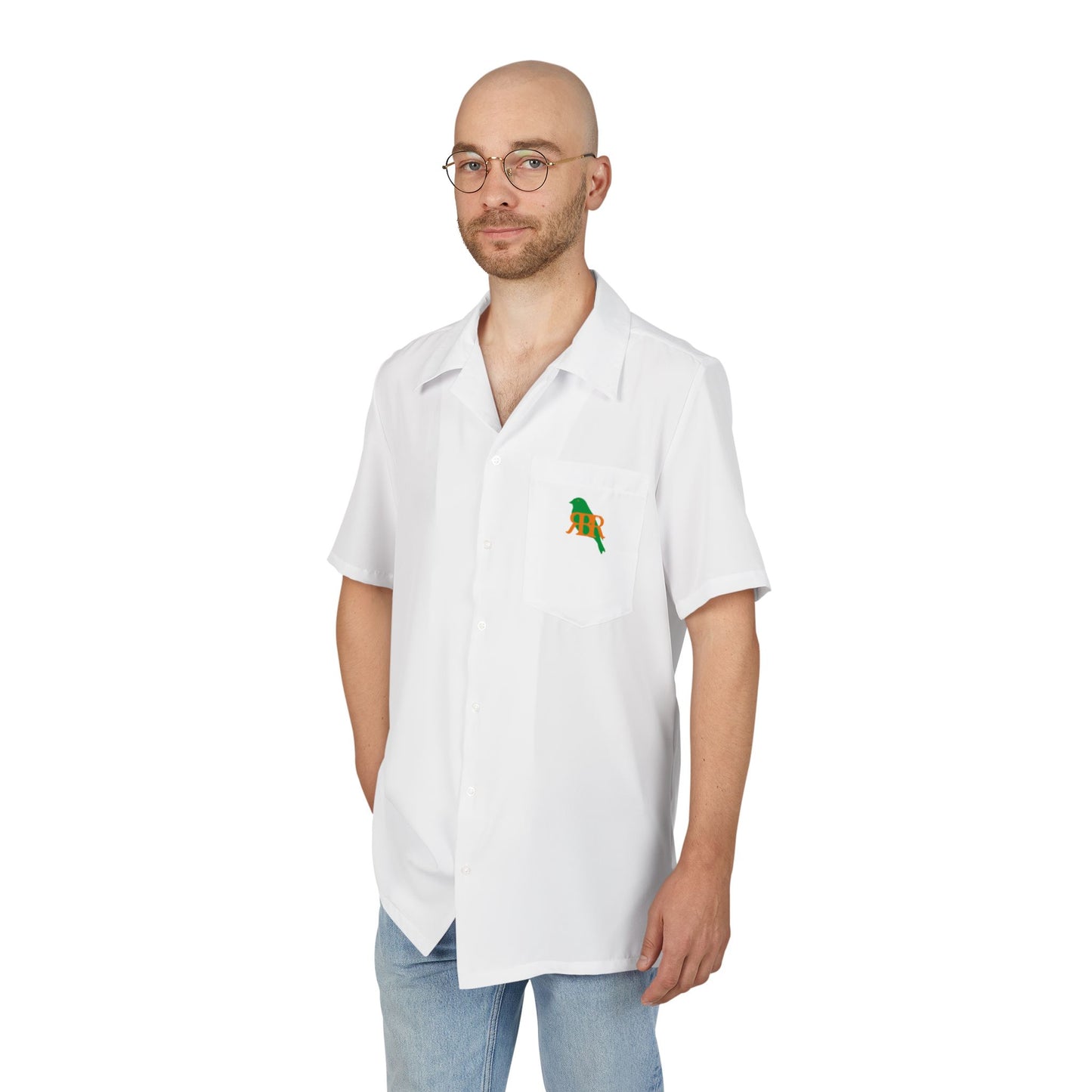 Railbird Racing Button-Down Shirt (Single-Logo)