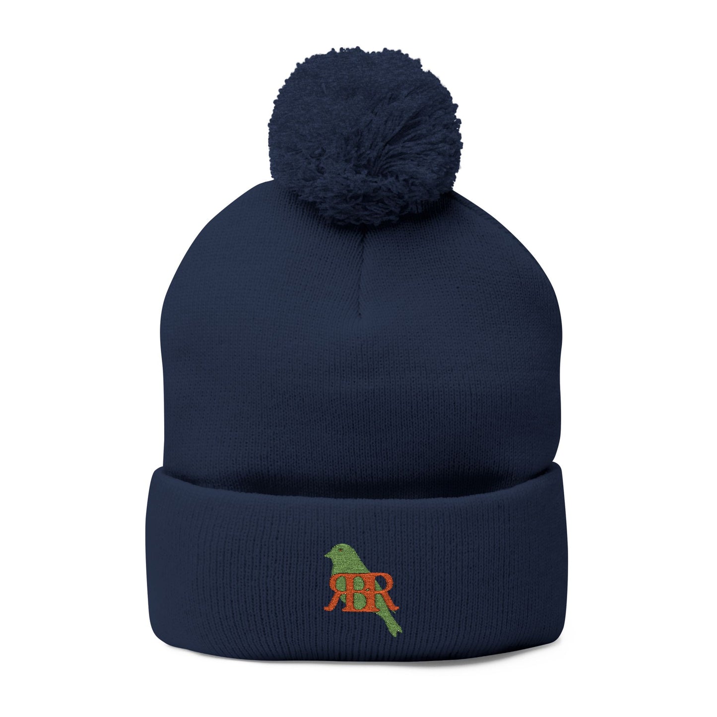 Railbird Racing Pom-Pom Knit Cap