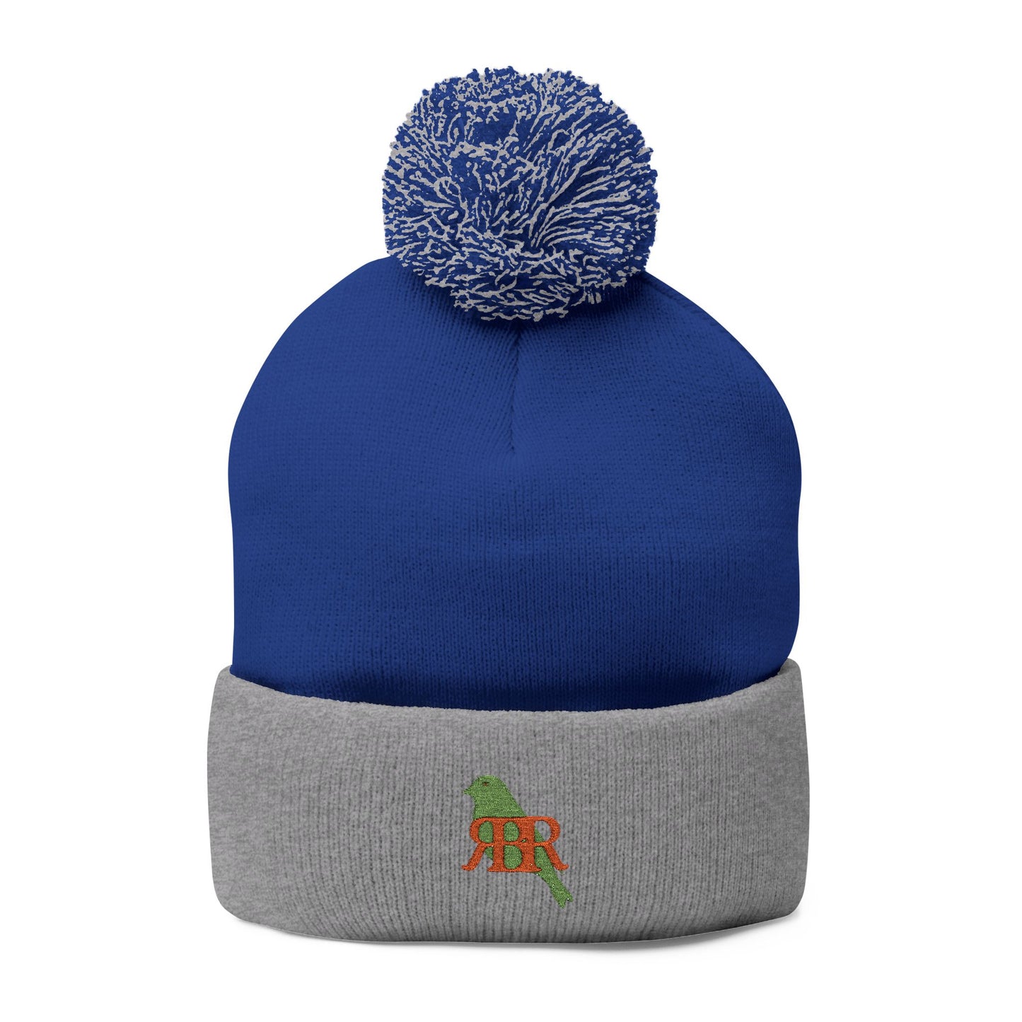 Railbird Racing Pom-Pom Knit Cap