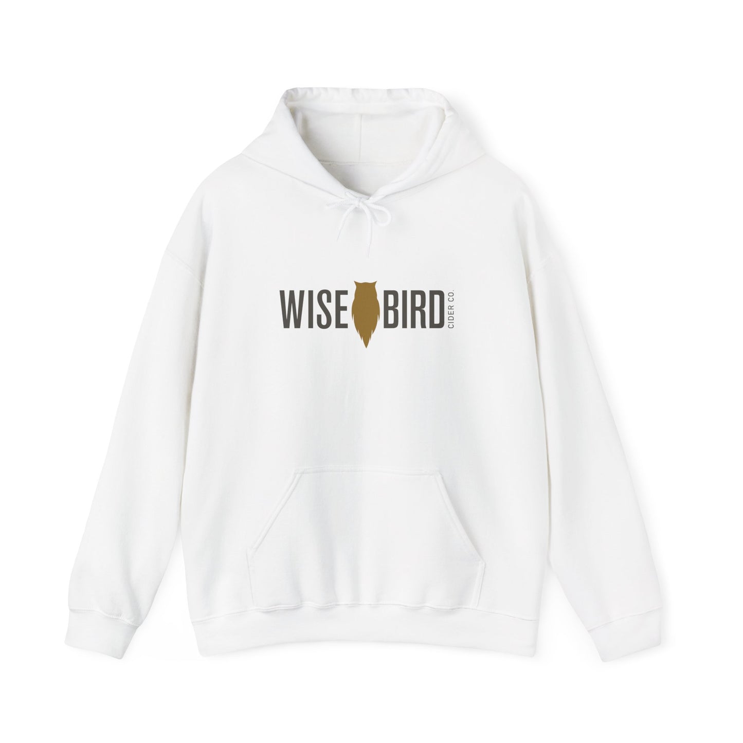 Wise Bird Unisex Hooded Sweatshirt Banner Logo