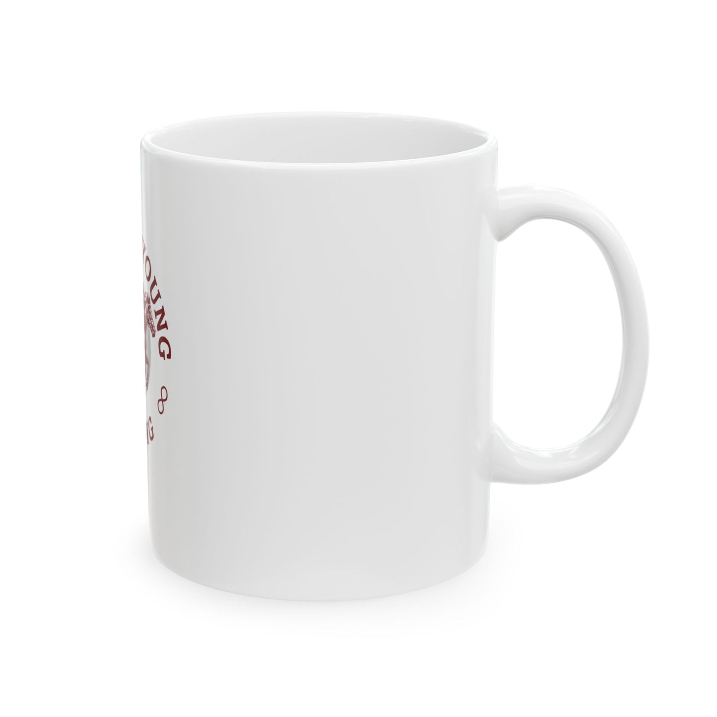 Forever Young Racing Ceramic Mug