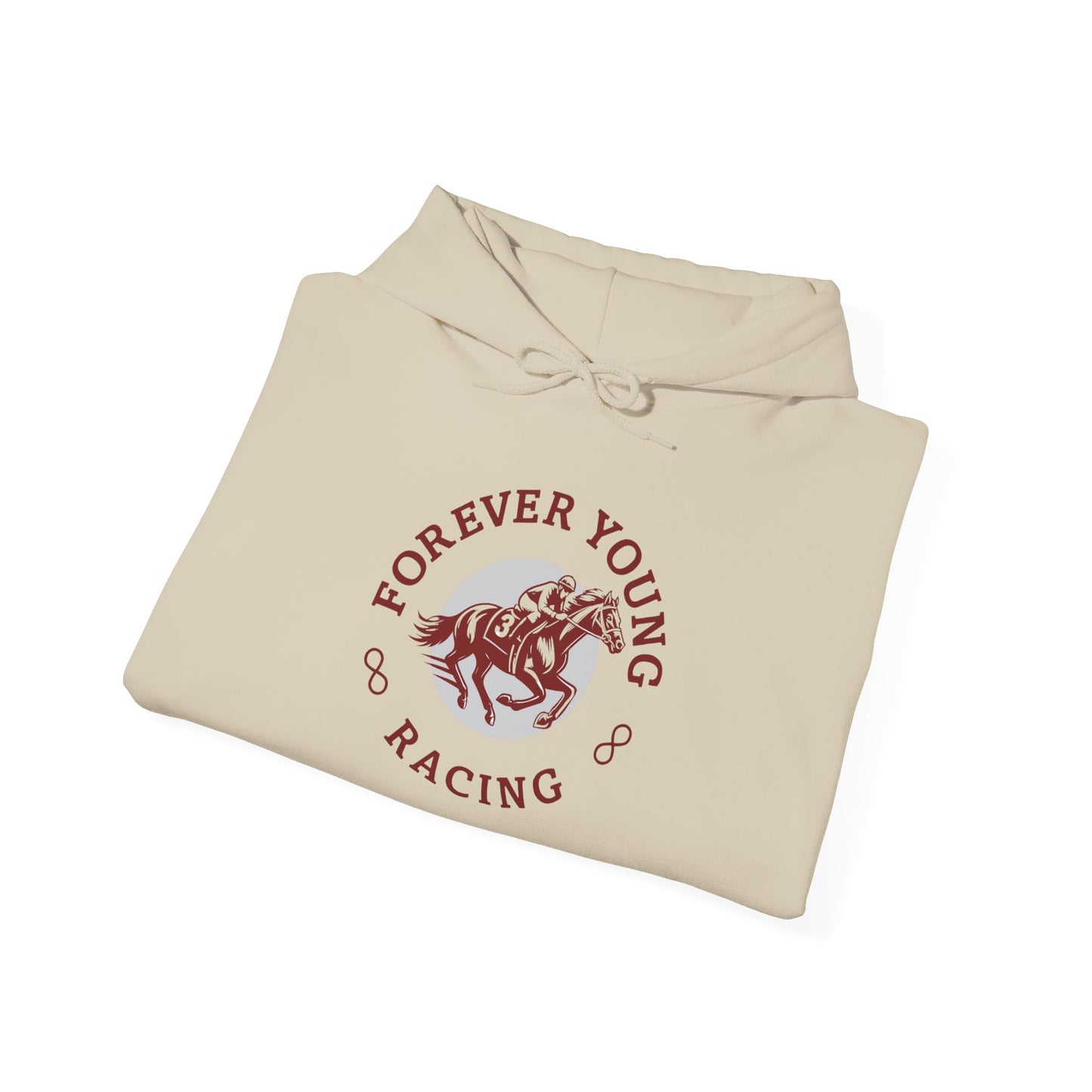 Forever Young Racing Unisex Hooded Sweatshirt