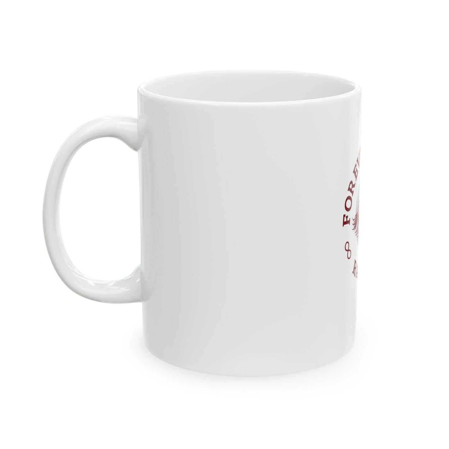Forever Young Racing Ceramic Mug