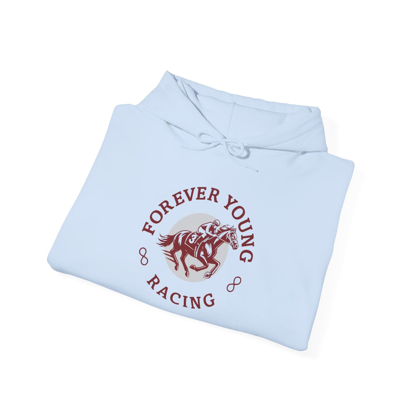 Forever Young Racing Unisex Hooded Sweatshirt