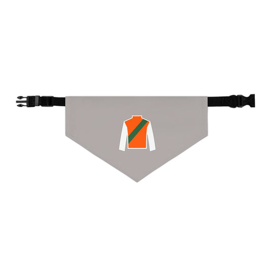 Wasabi Ventures Stables Silk Collection Pet Bandana Collar