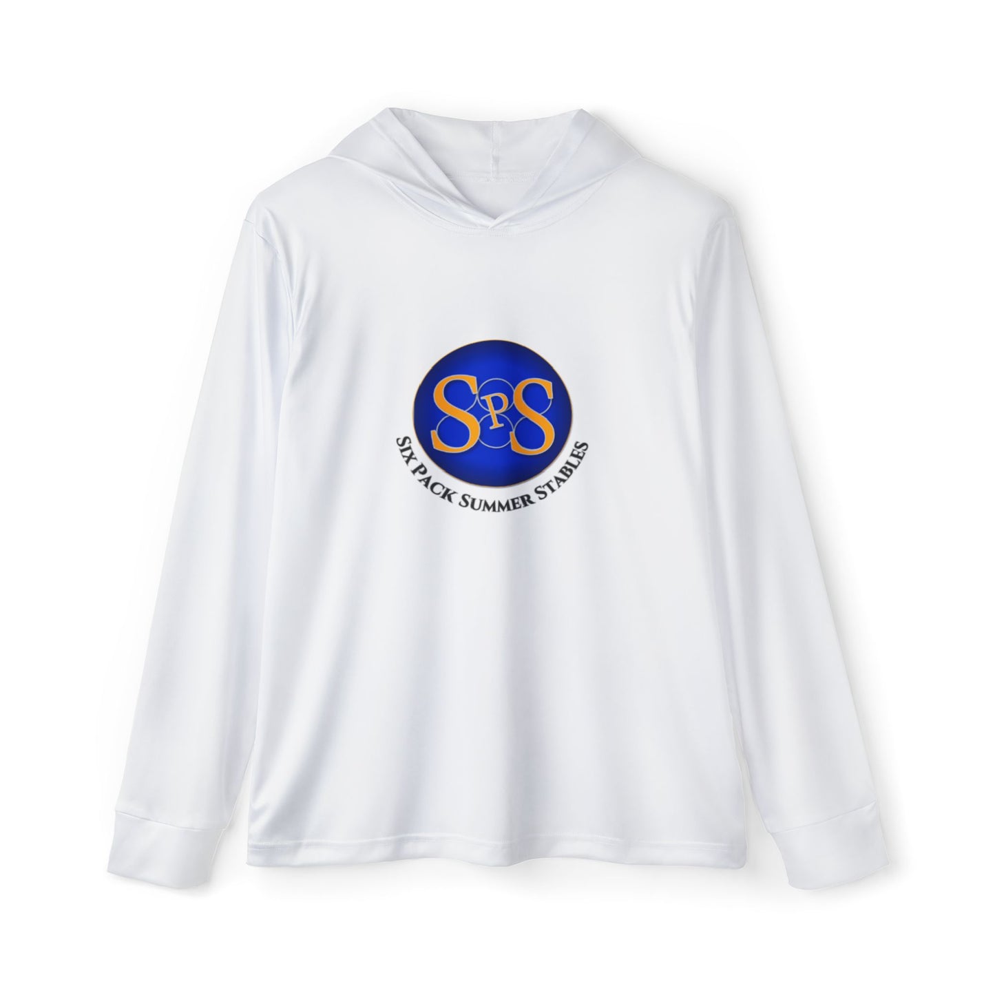 Six Pack Summer Stables Men's Sports Warmup Hoodie (White)