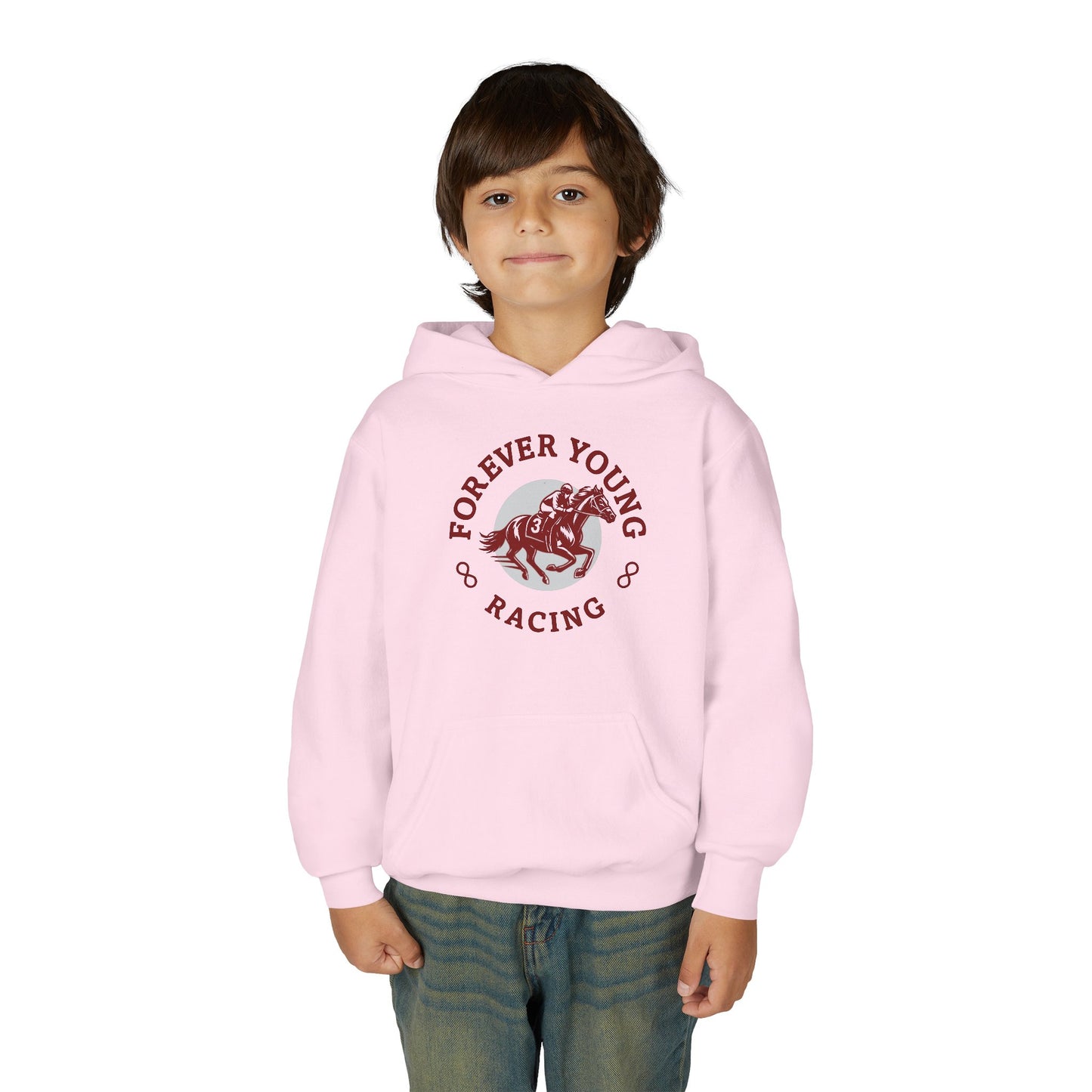 Forever Young Racing Youth Hooded Sweatshirt