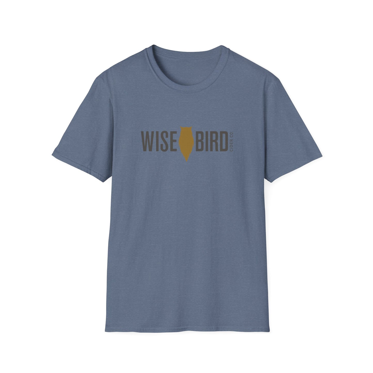 Wise Bird Unisex Softstyle T-Shirt Banner Logo