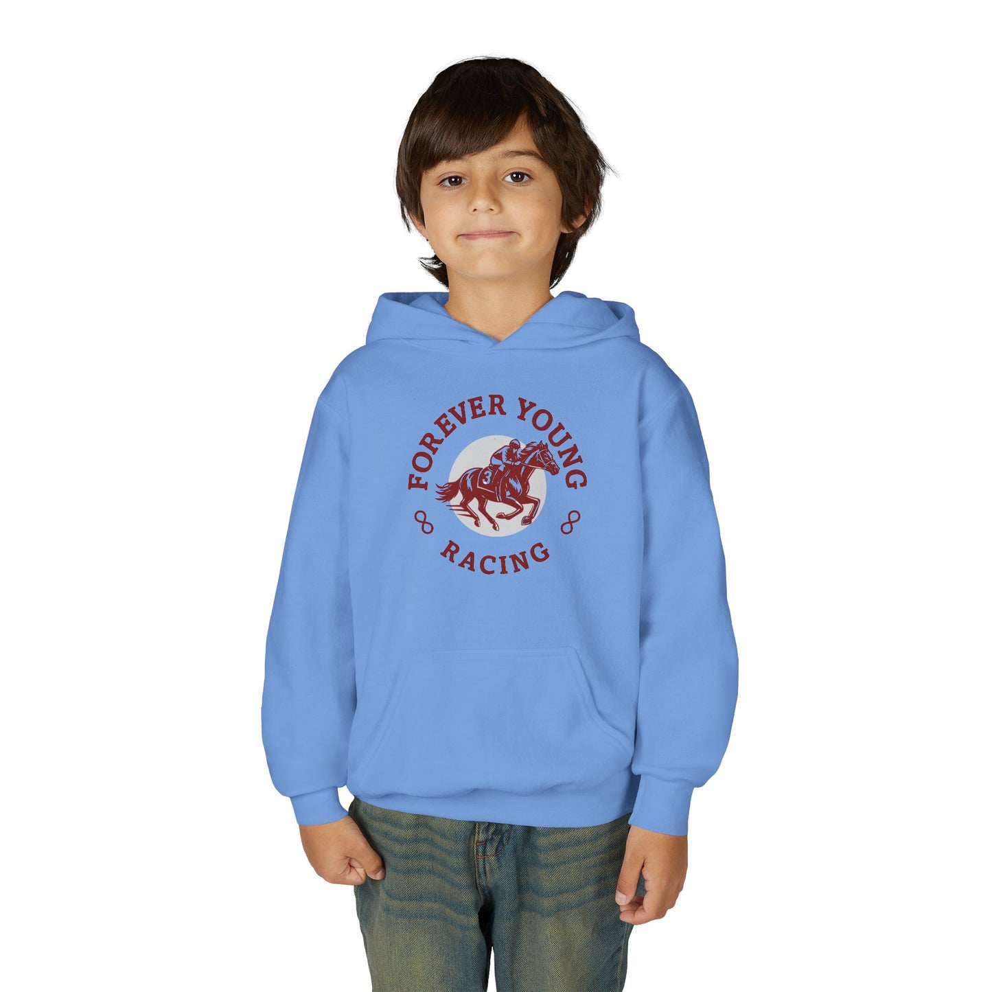 Forever Young Racing Youth Hooded Sweatshirt