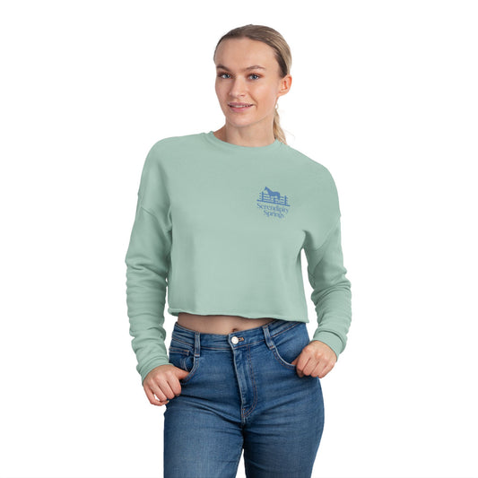 Serendipity Springs Farm Women's Cropped Sweatshirt