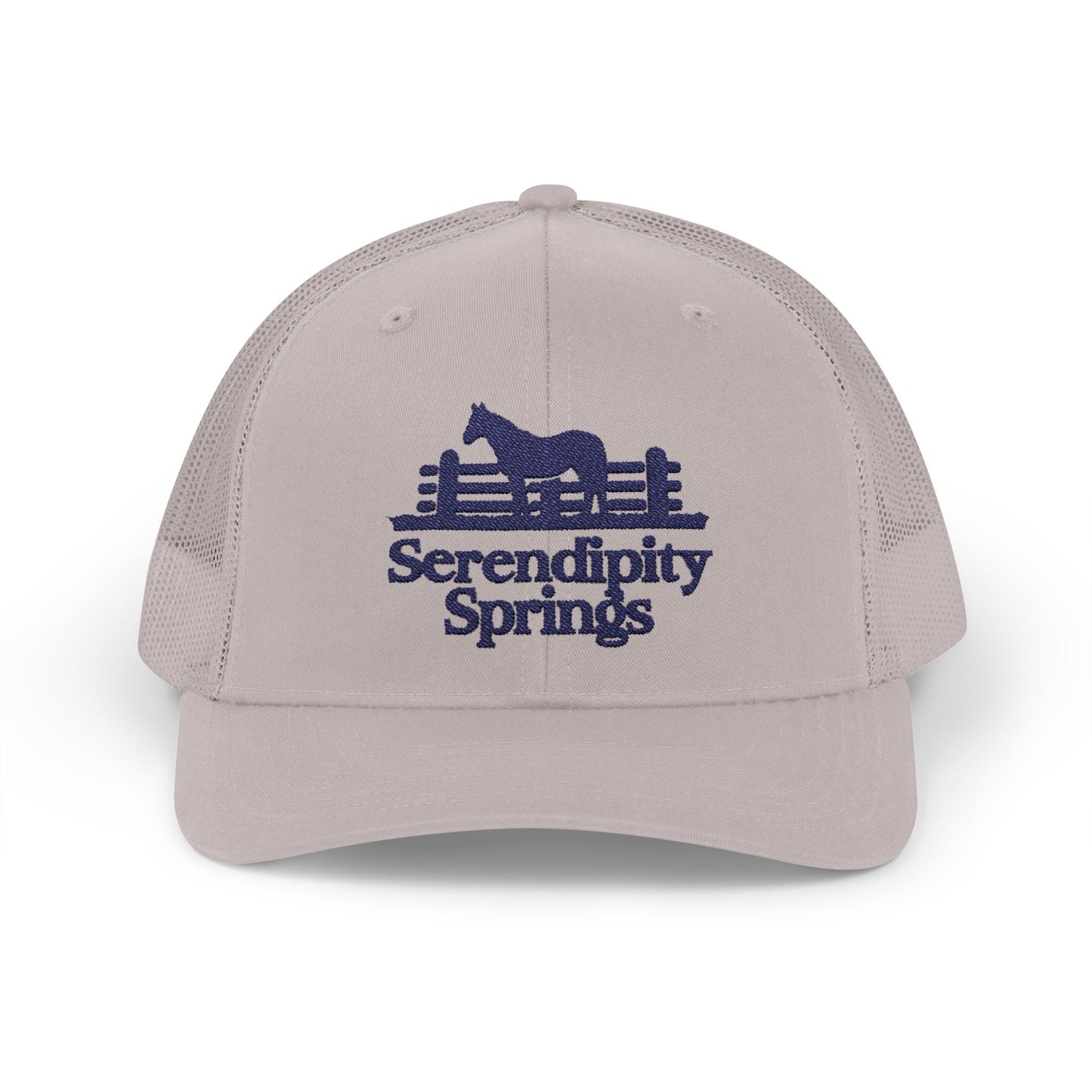 Serendipity Springs Farm Snapback Embroidery Trucker Cap