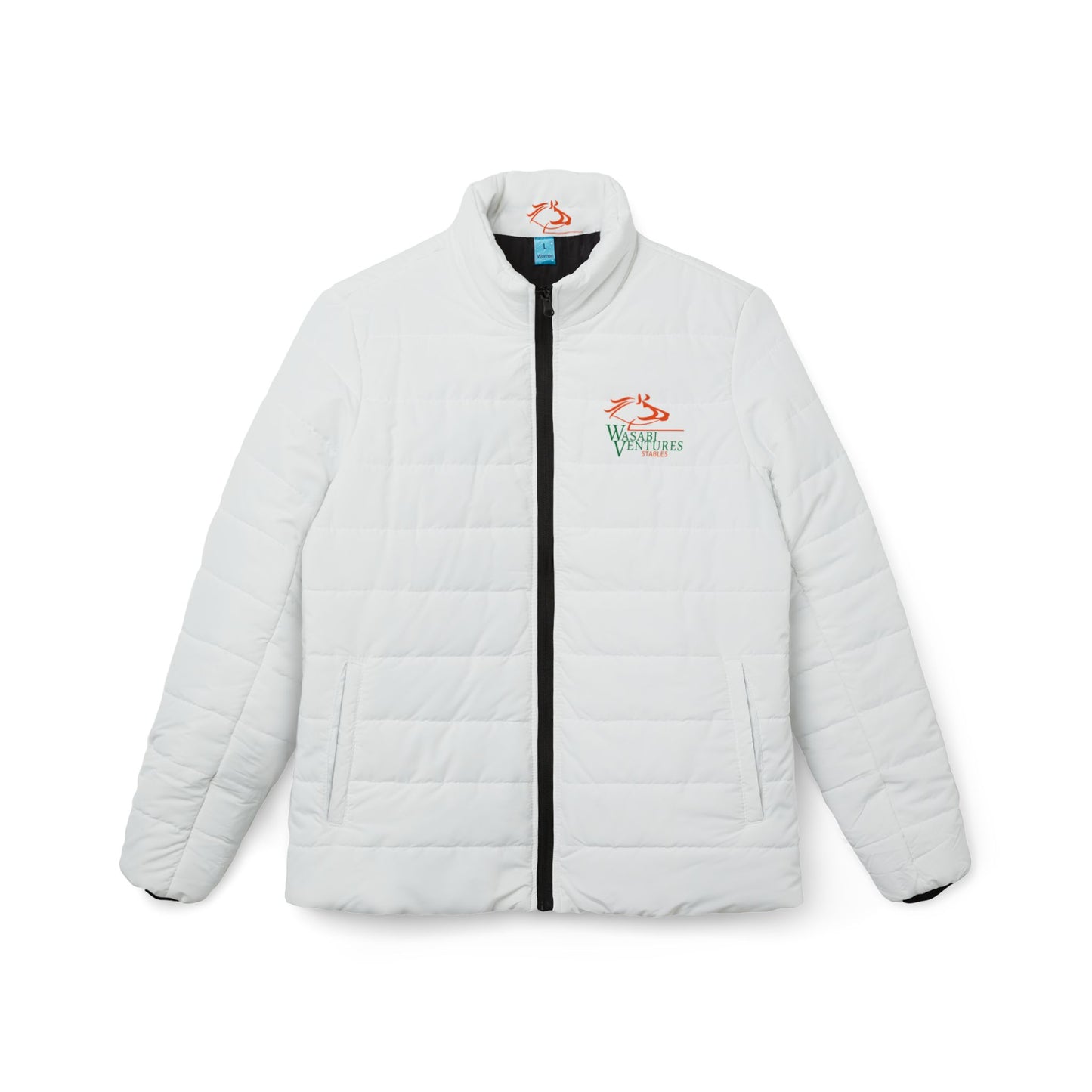 Wasabi Ventures Stables Women’s Puffer Jacket (White)