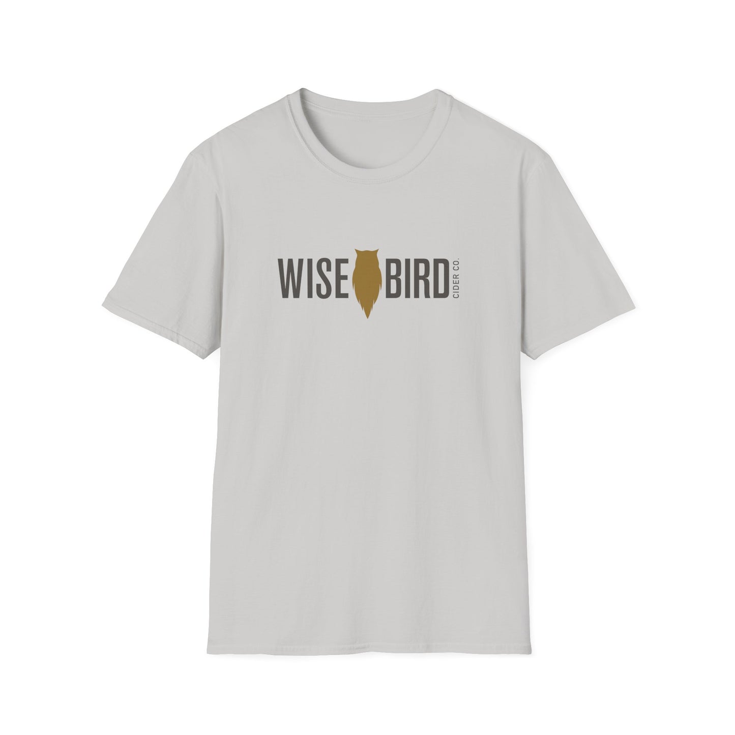 Wise Bird Unisex Softstyle T-Shirt Banner Logo
