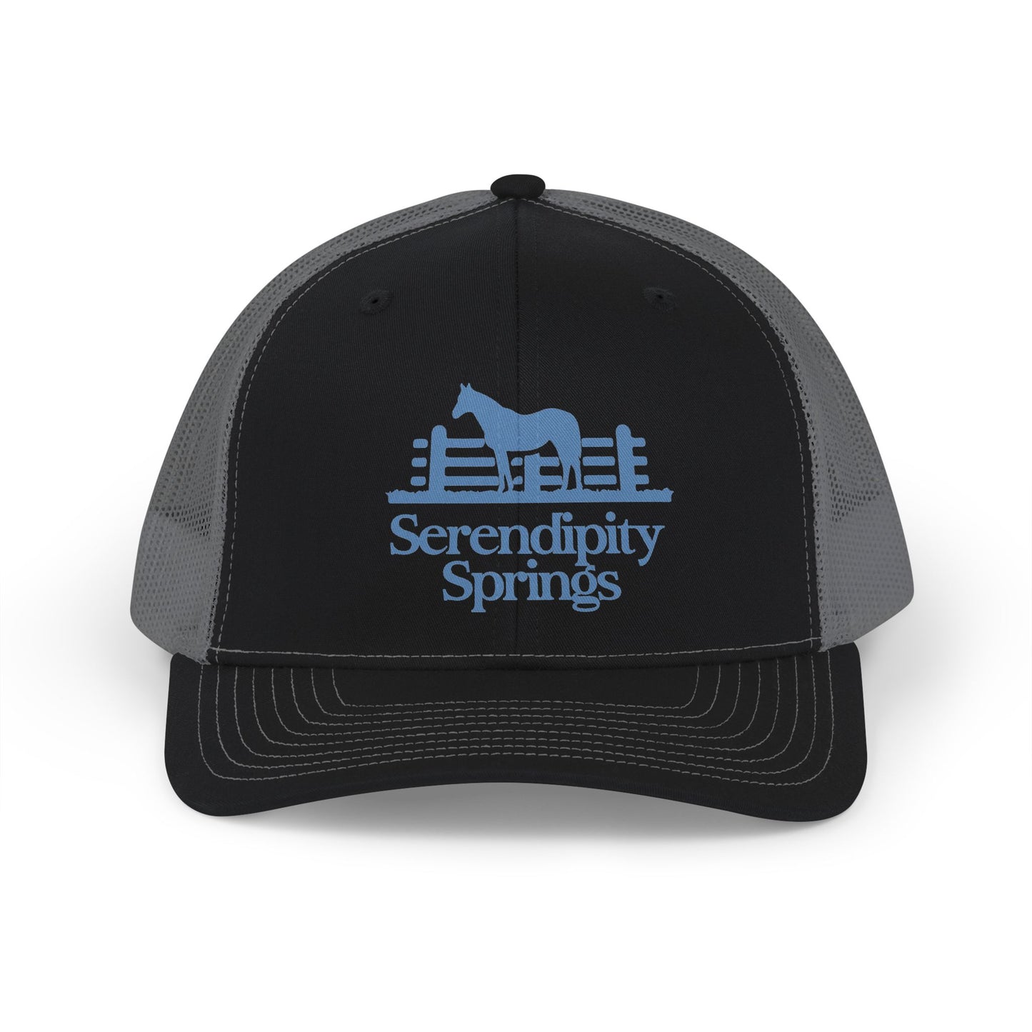 Serendipity Springs Farm Snapback DTG Trucker Cap