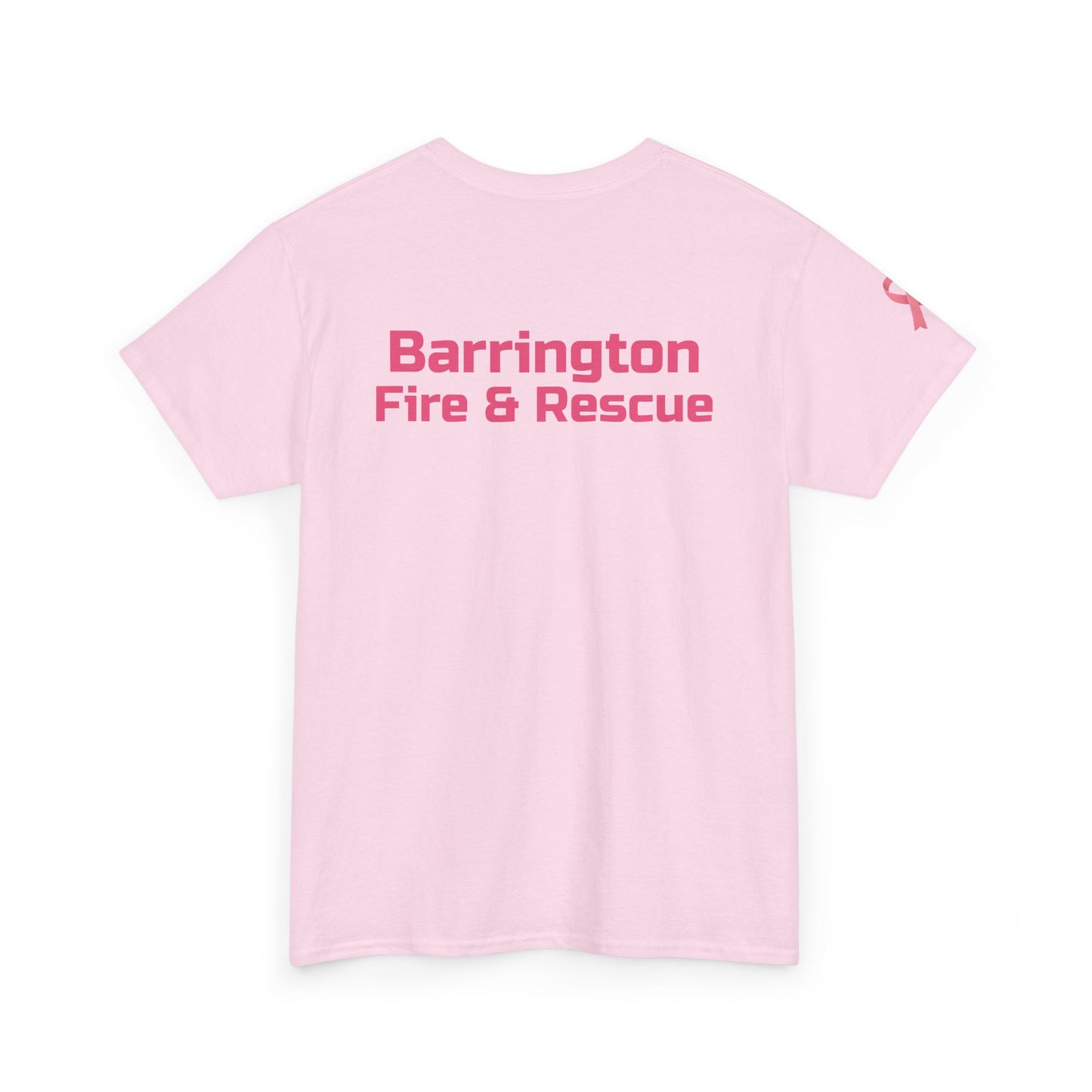 Barrington Fire & Rescue Bulldog T-Shirt - Breast Cancer Awareness
