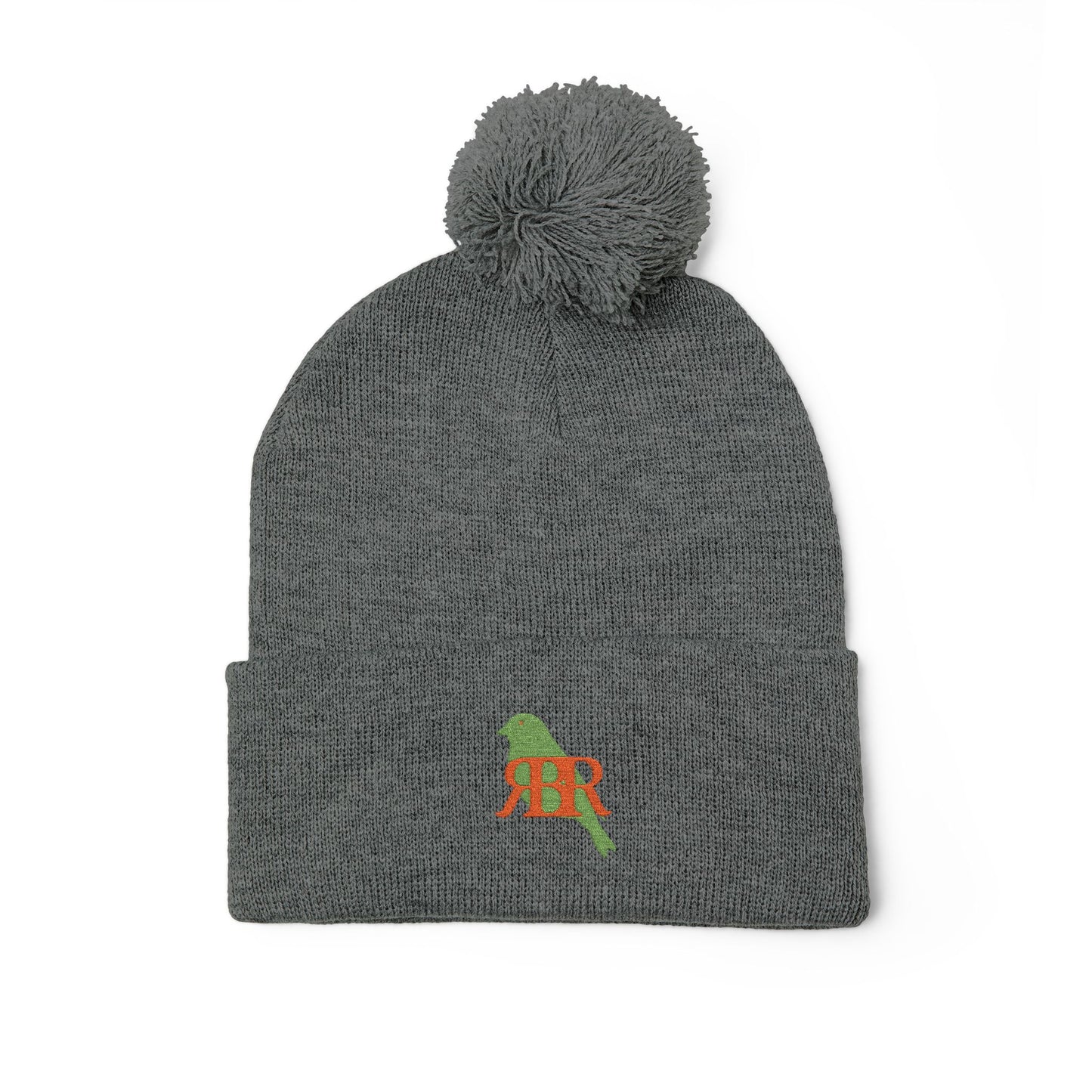 Railbird Racing Pom-Pom Knit Cap