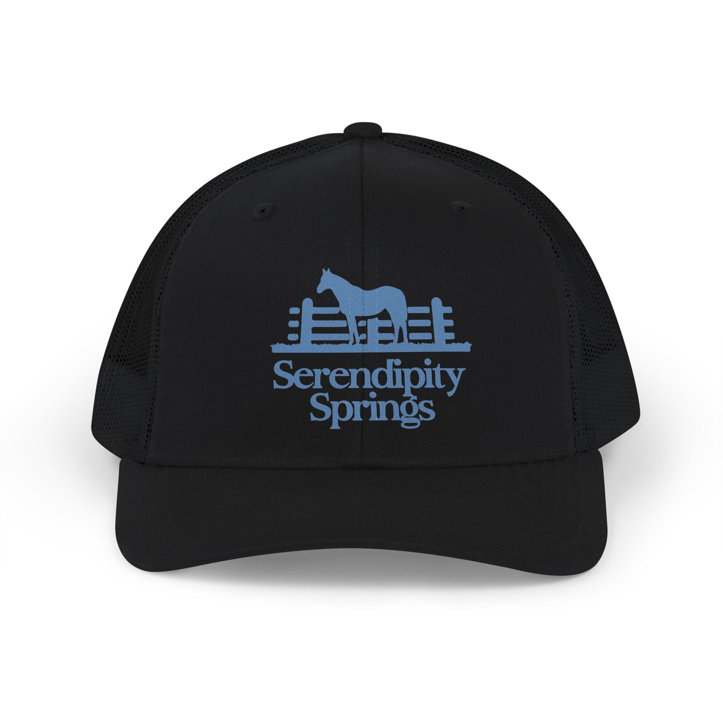Serendipity Springs Farm Snapback DTG Trucker Cap