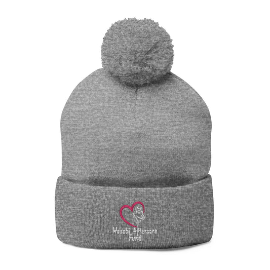 Wasabi Aftercare Fund Pom-Pom Knit Cap