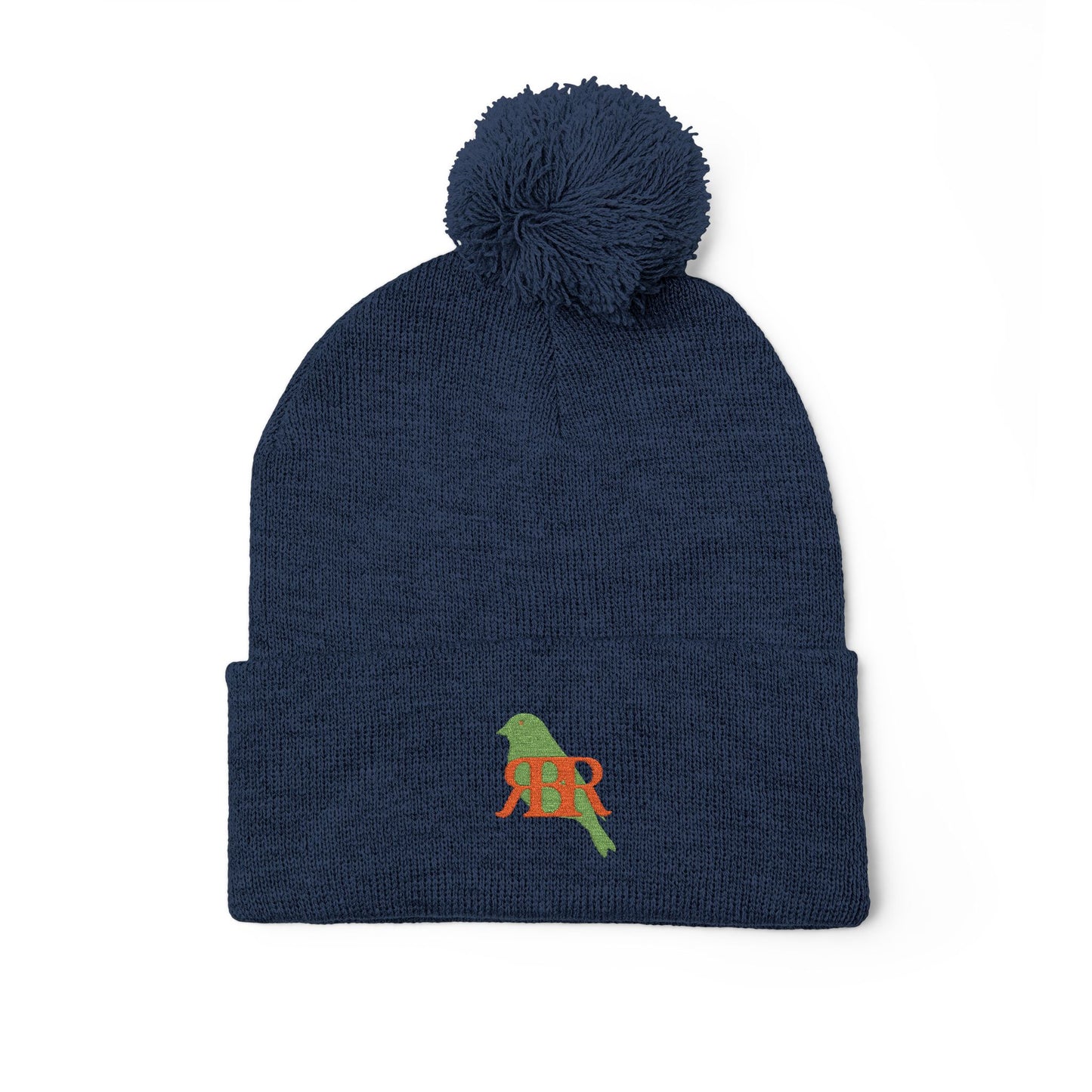 Railbird Racing Pom-Pom Knit Cap