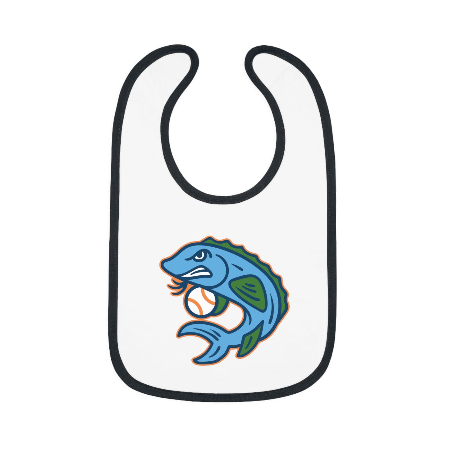 Augusta Surgin Sturgeon Baseball Team Baby Bib