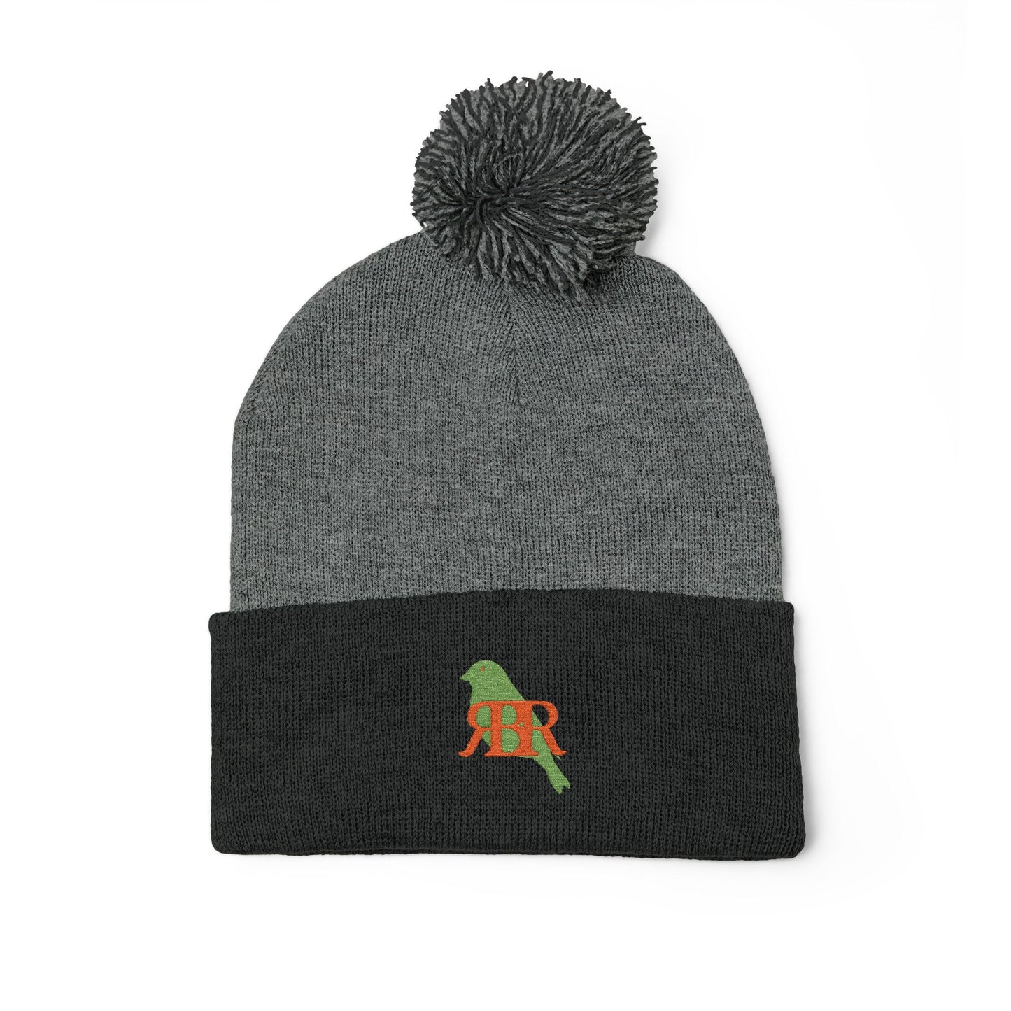Railbird Racing Pom-Pom Knit Cap
