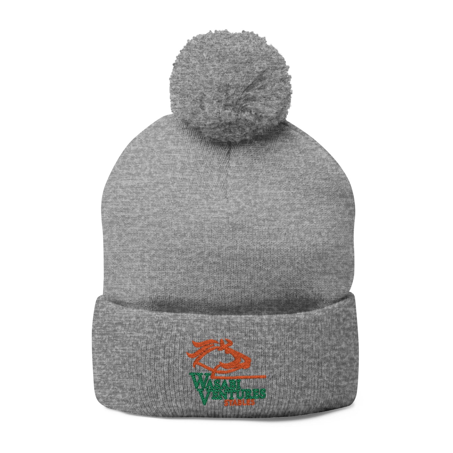Wasabi Ventures Stables Pom-Pom Knit Cap