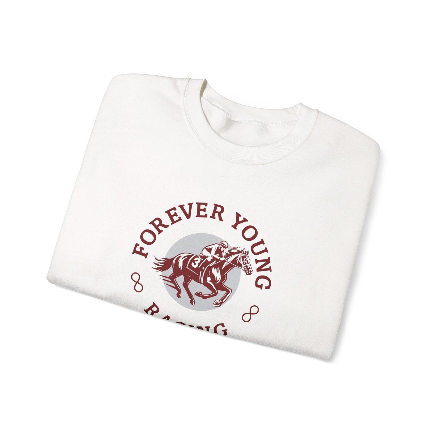 Forever Young Racing Unisex Crewneck Sweatshirt