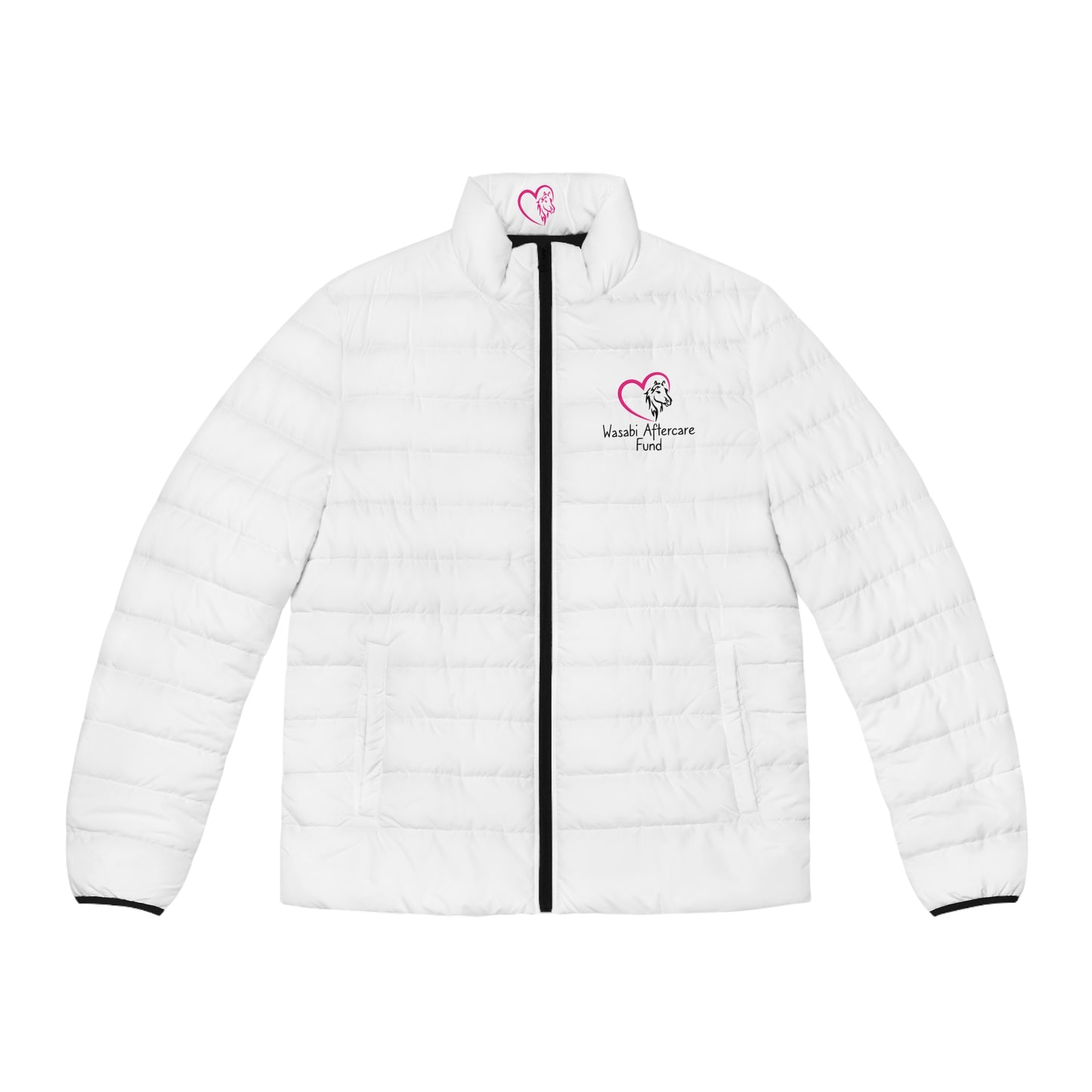 Wasabi Aftercare Fund Men's Puffer Jacket (White)