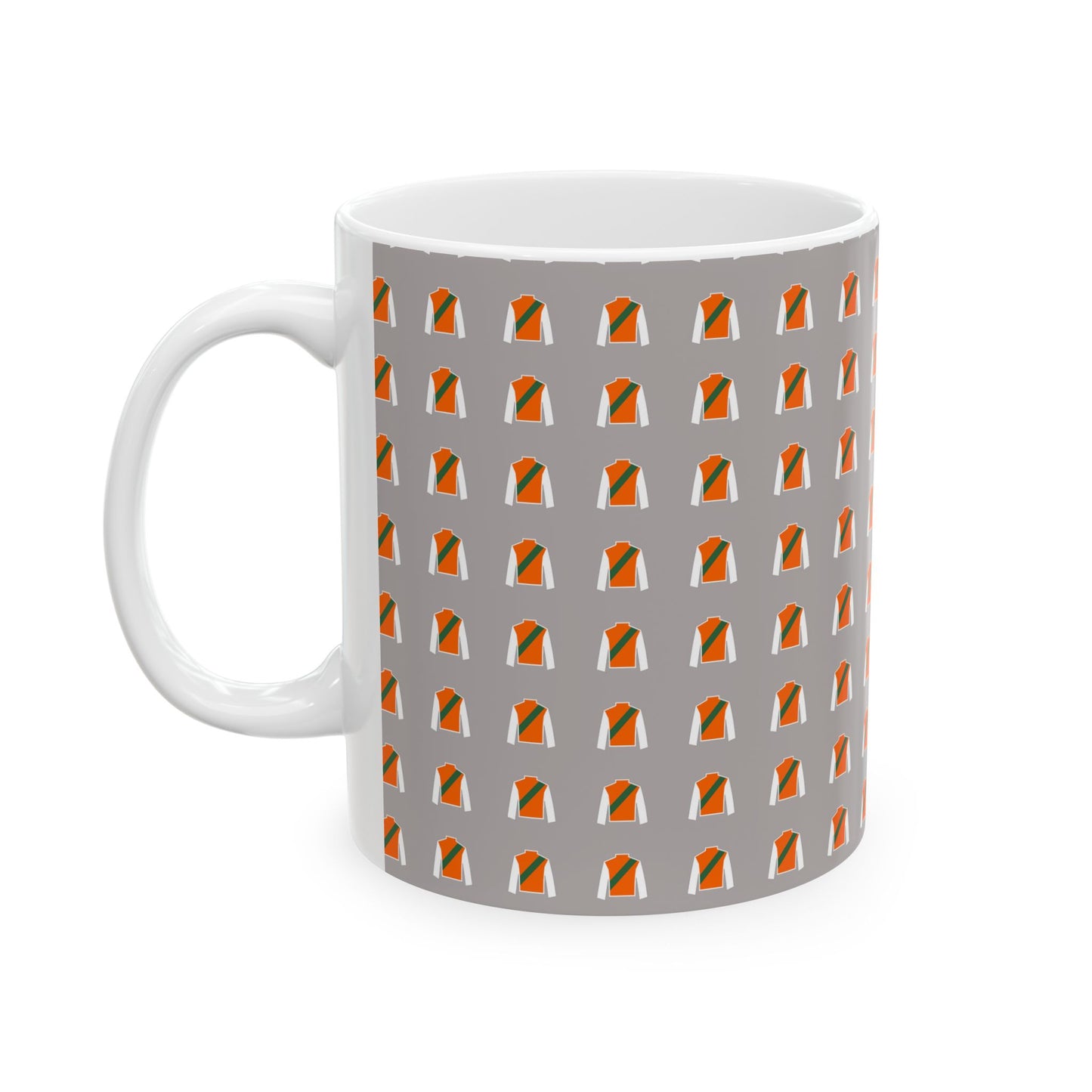 Wasabi Ventures Stables Silk Collection Ceramic Mug, (11oz, 15oz)