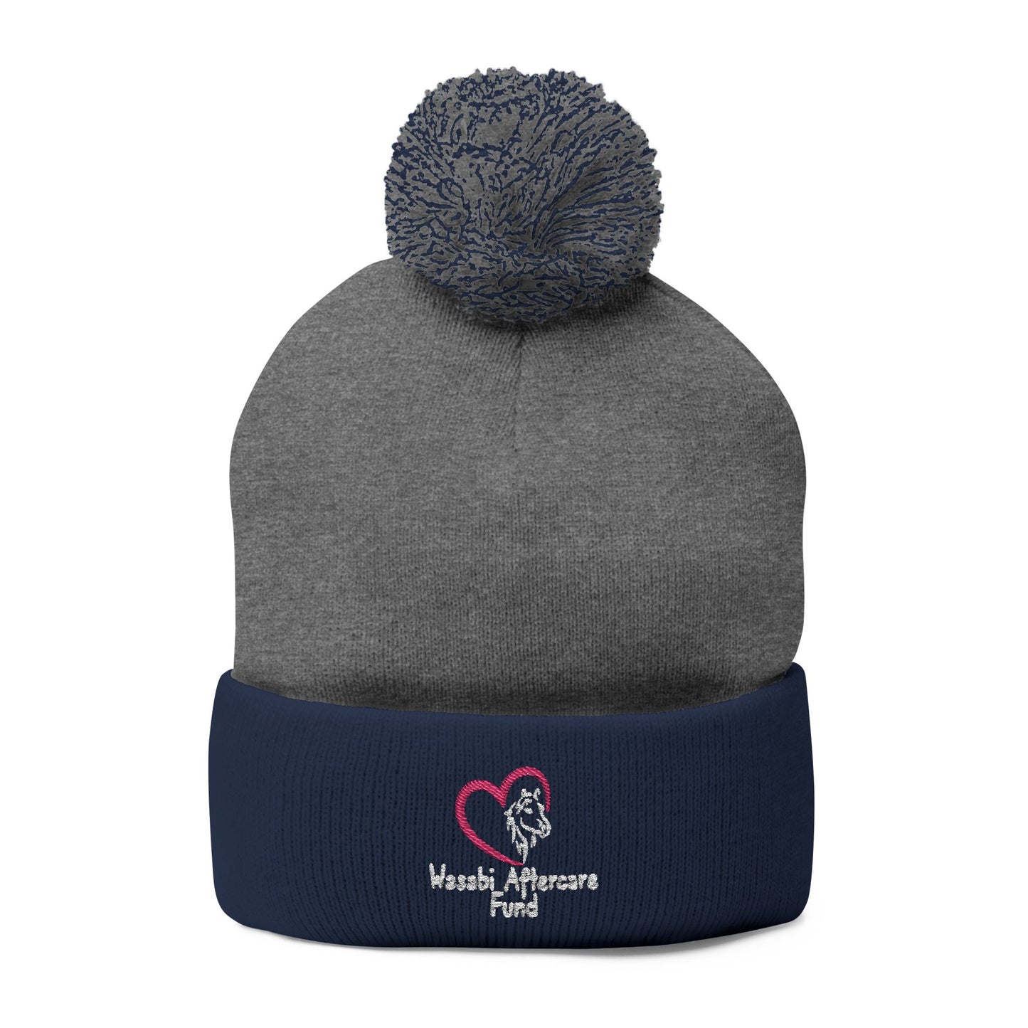 Wasabi Aftercare Fund Pom-Pom Knit Cap