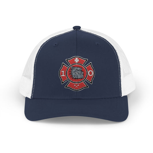 Barrington Fire & Rescue Snapback Logo Trucker Cap